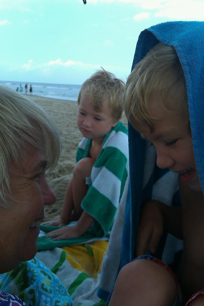 Moira with Christian and Domi…