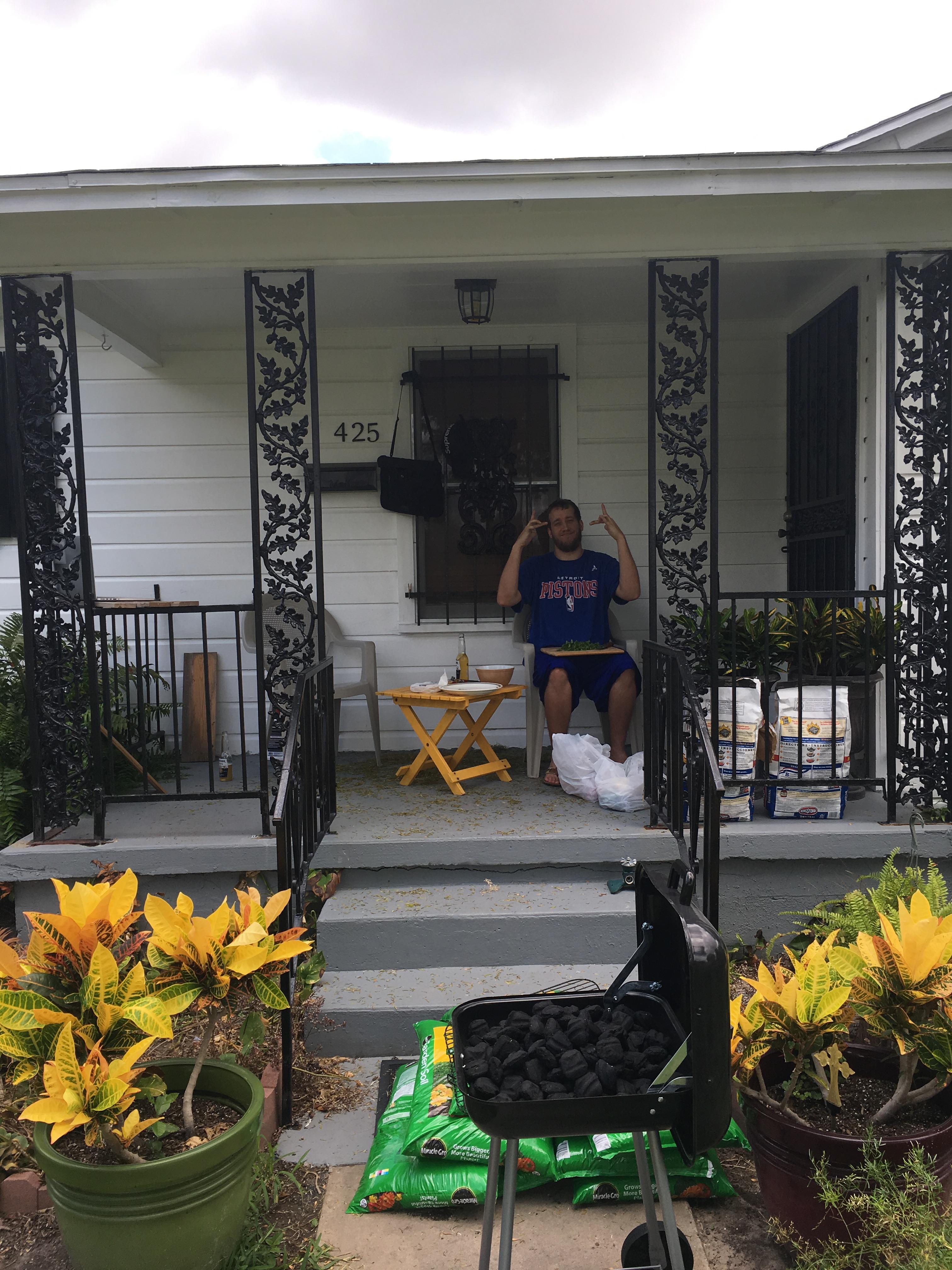 June 3rd 2017. Bbqing at Andr…