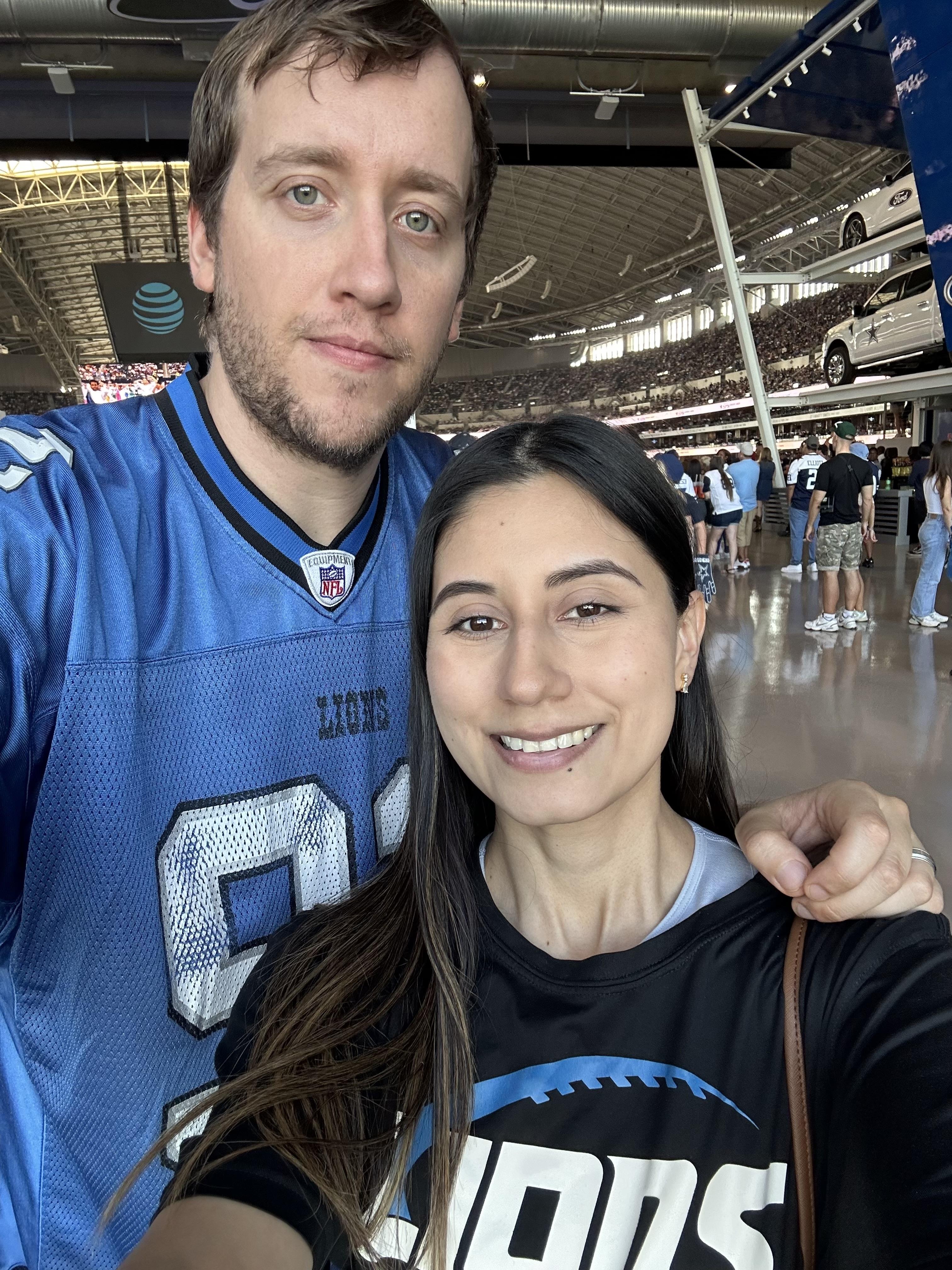 Andrew and I at the Detroit L…
