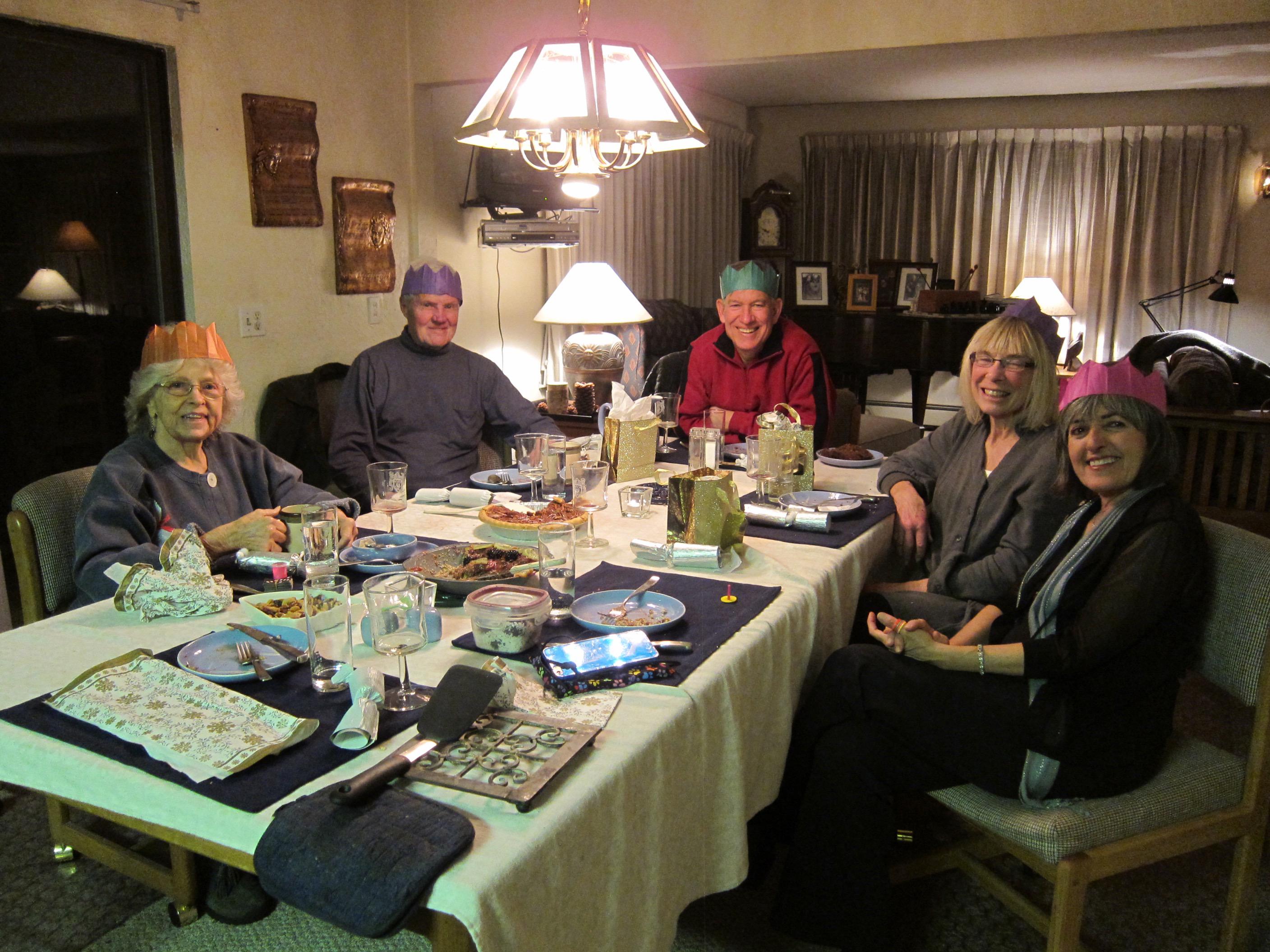 John loved having guests over…