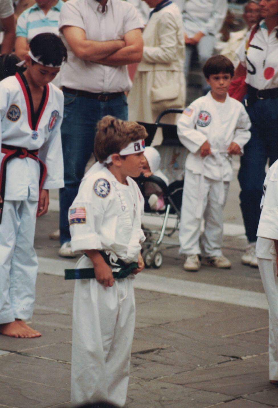 Taekwondo exhibition