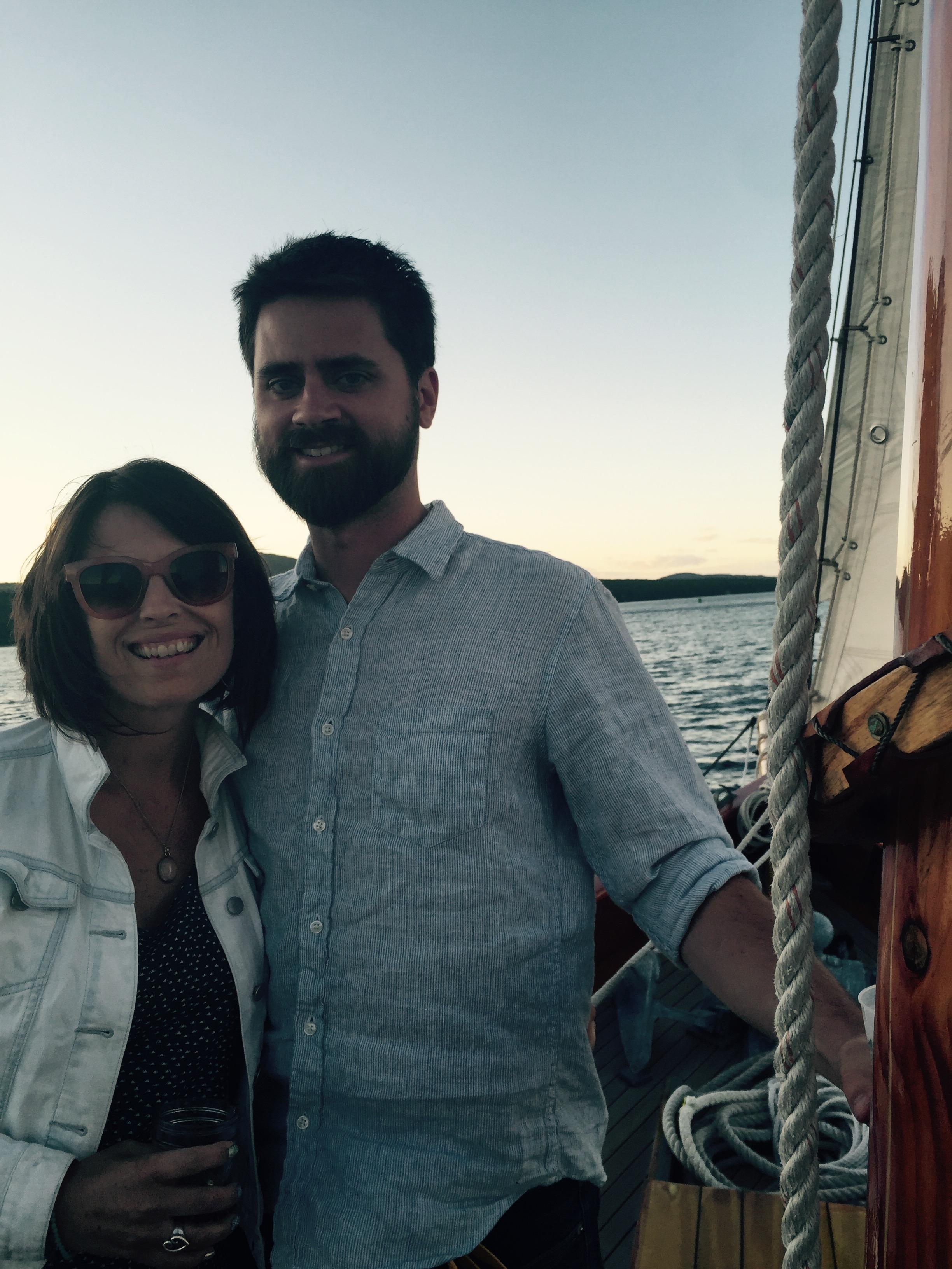 Sunset boat ride along the be…