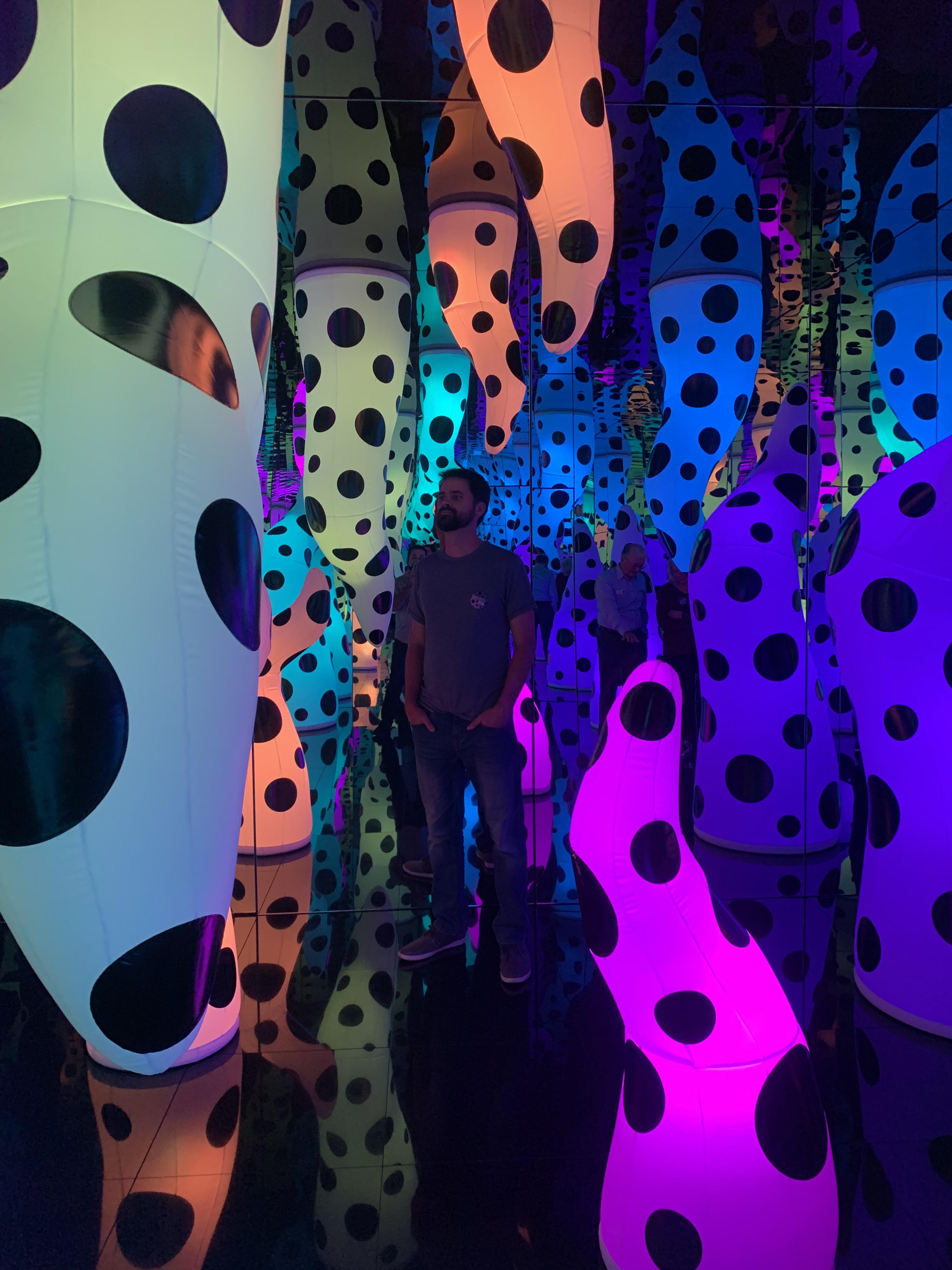 Chris at the opening of the Y…