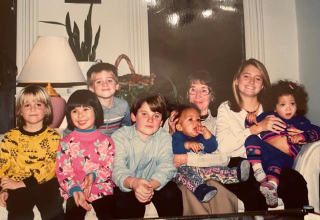 Hartman cousins and Grandma