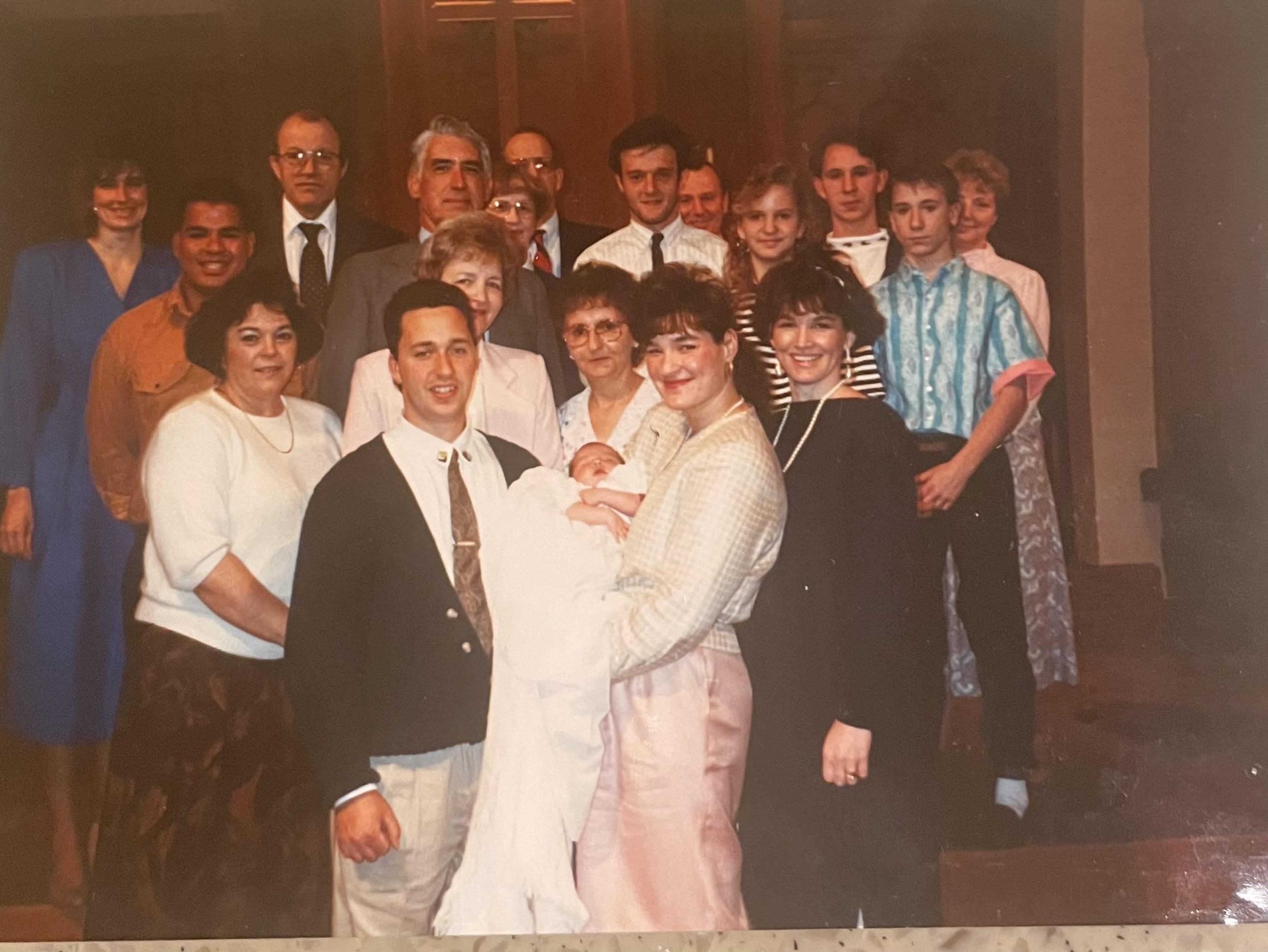 Alex’s baptism