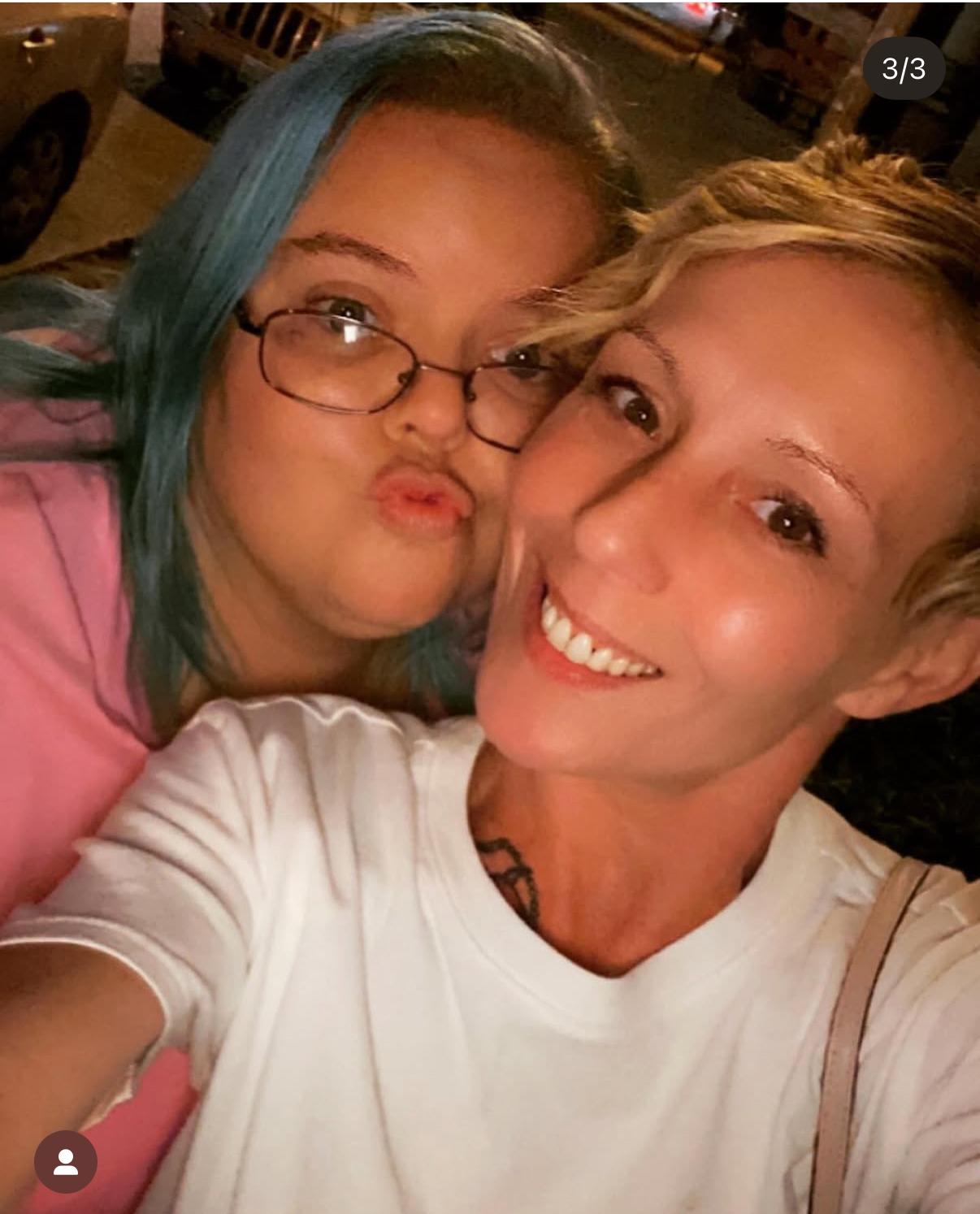Me and Amanda out celebrating…