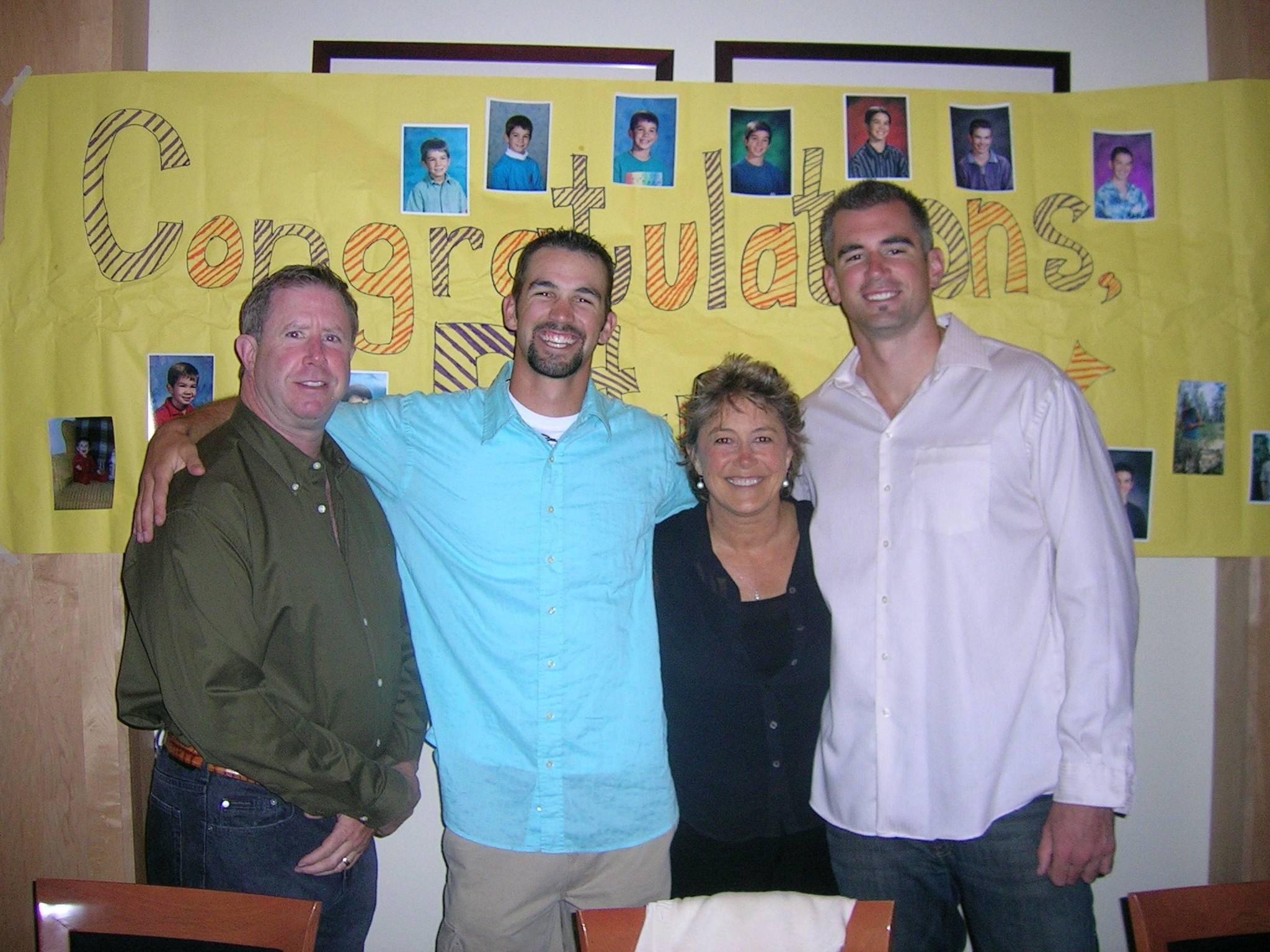 Pat's graduation