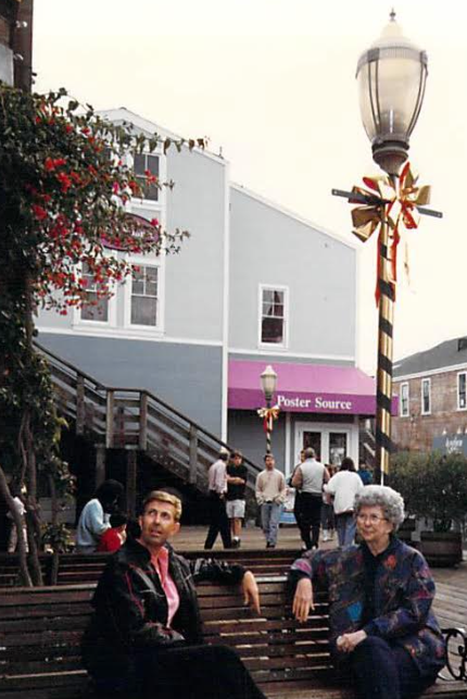 John and Mom during the Holid…