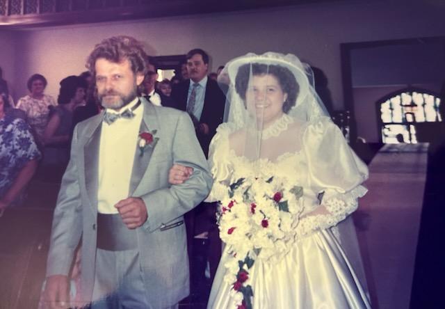 Walking me down the aisle