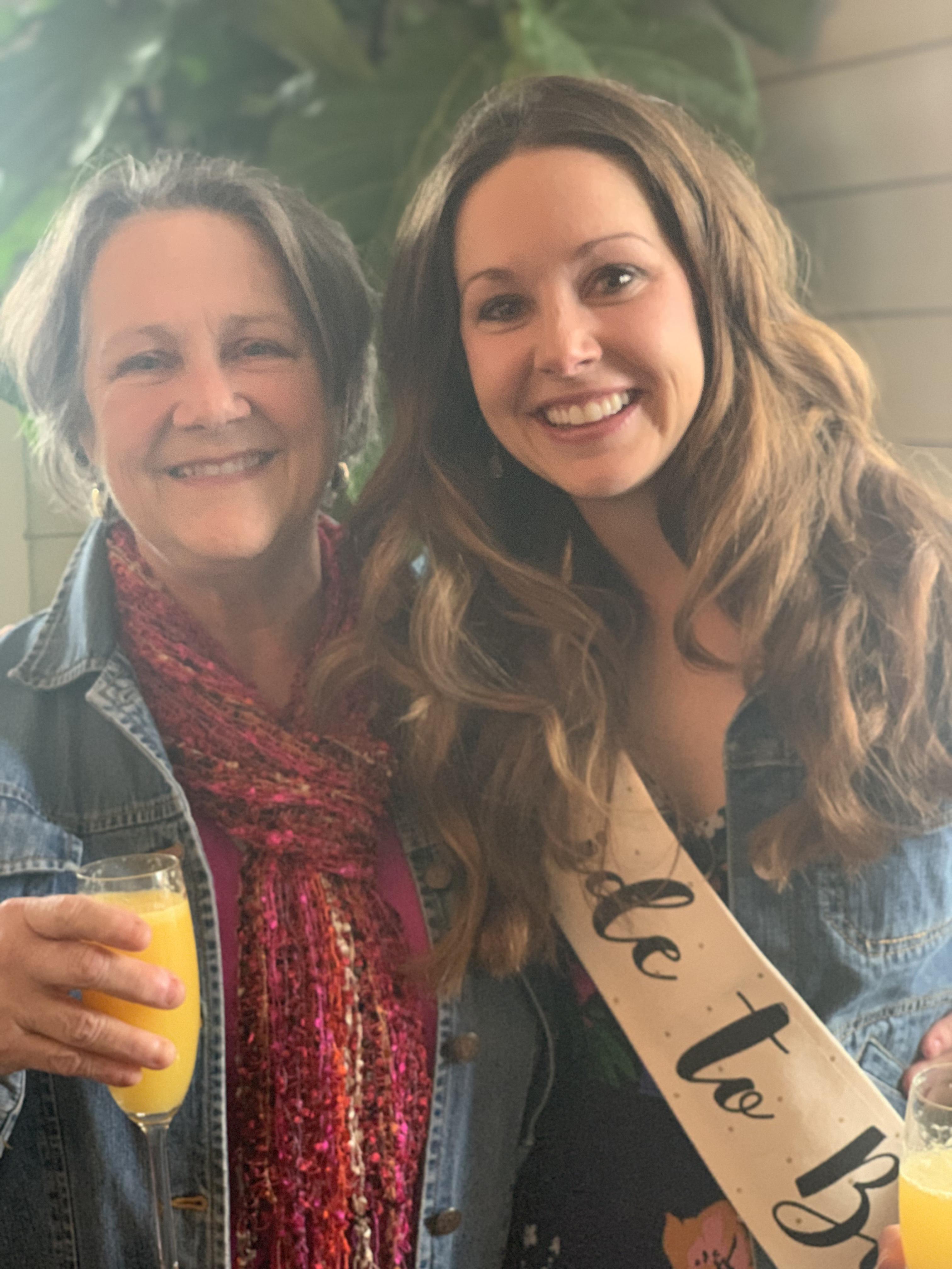 Suzanne and Cheri at Cheris w…