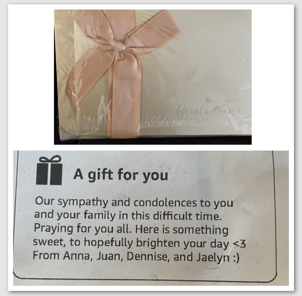 From Anna, Juan, Dennise, and…