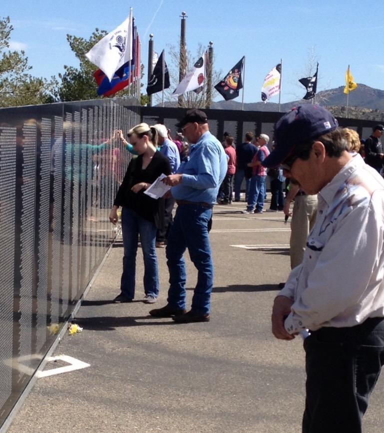 Don visiting the traveling Vi…