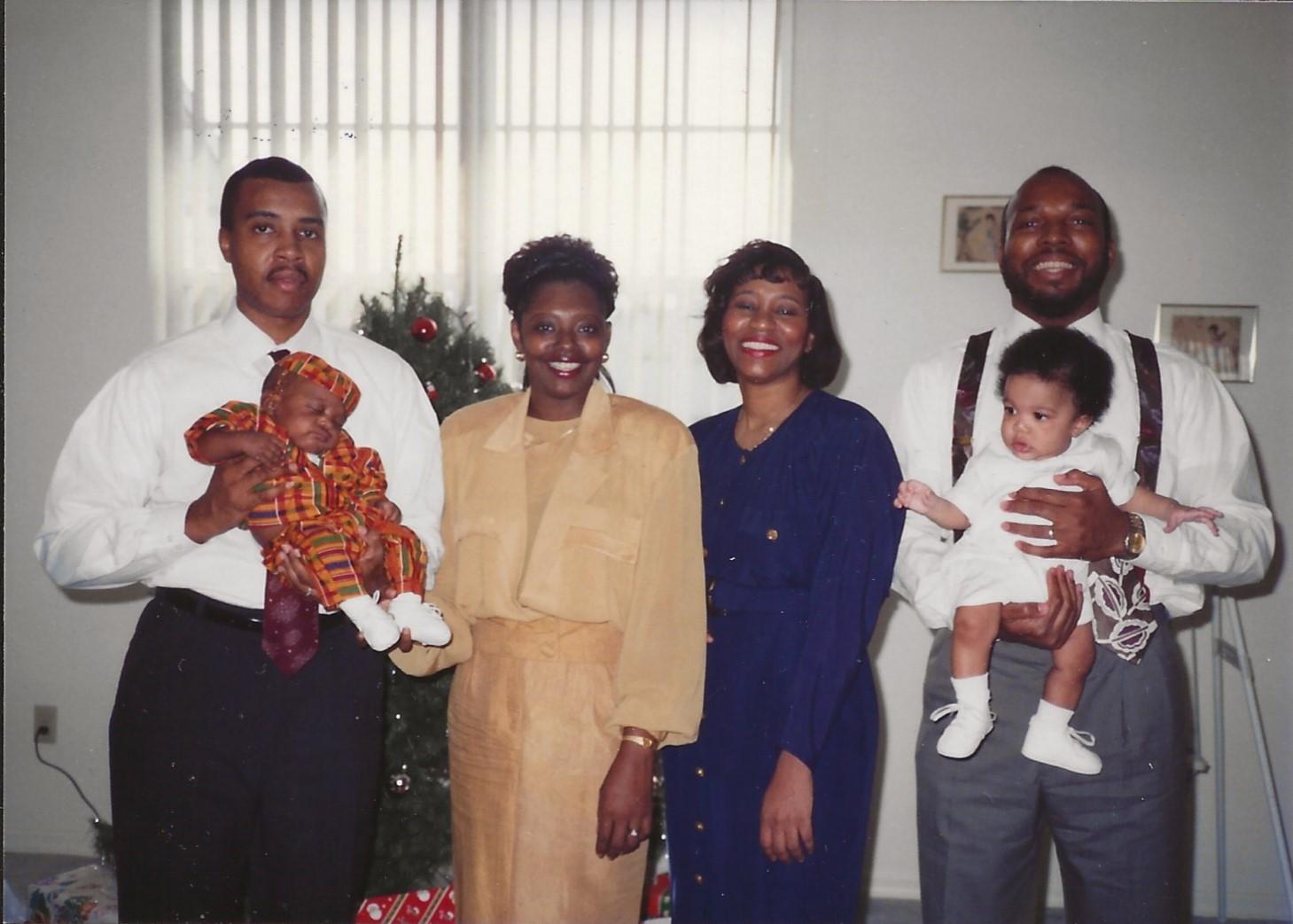Donovan and Malik Christening