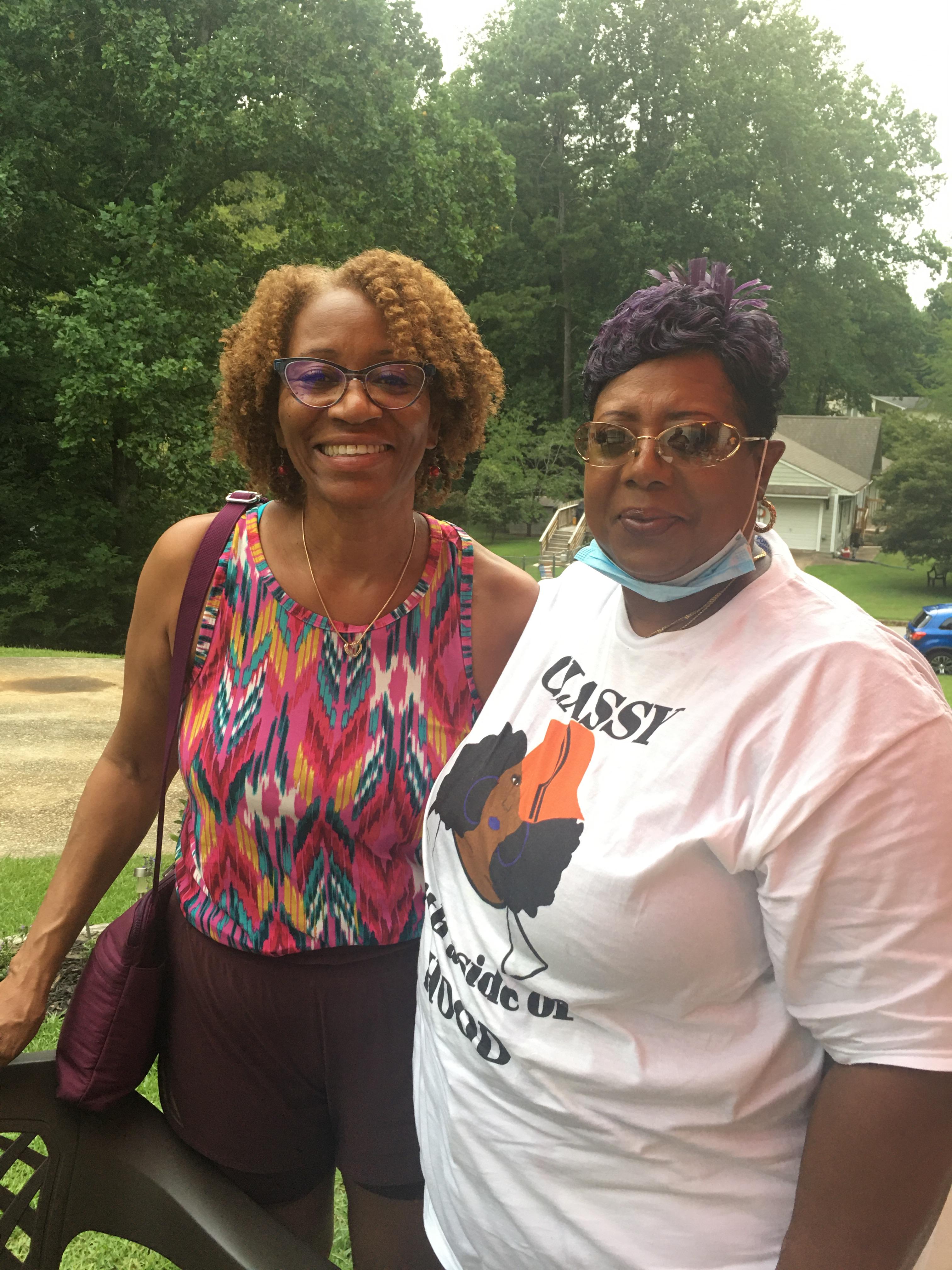 Rae and my sister Faye