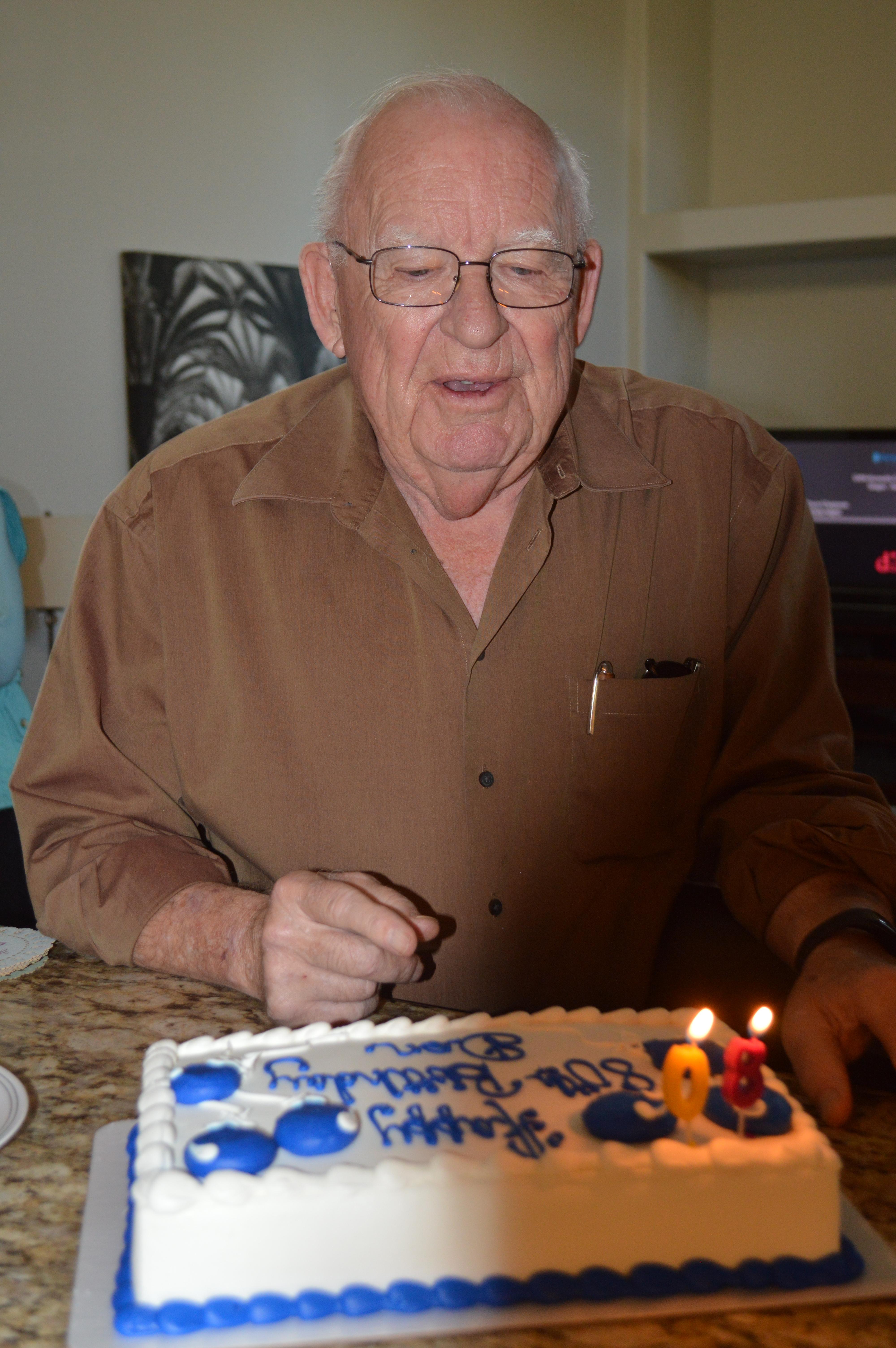 Dad's 80th