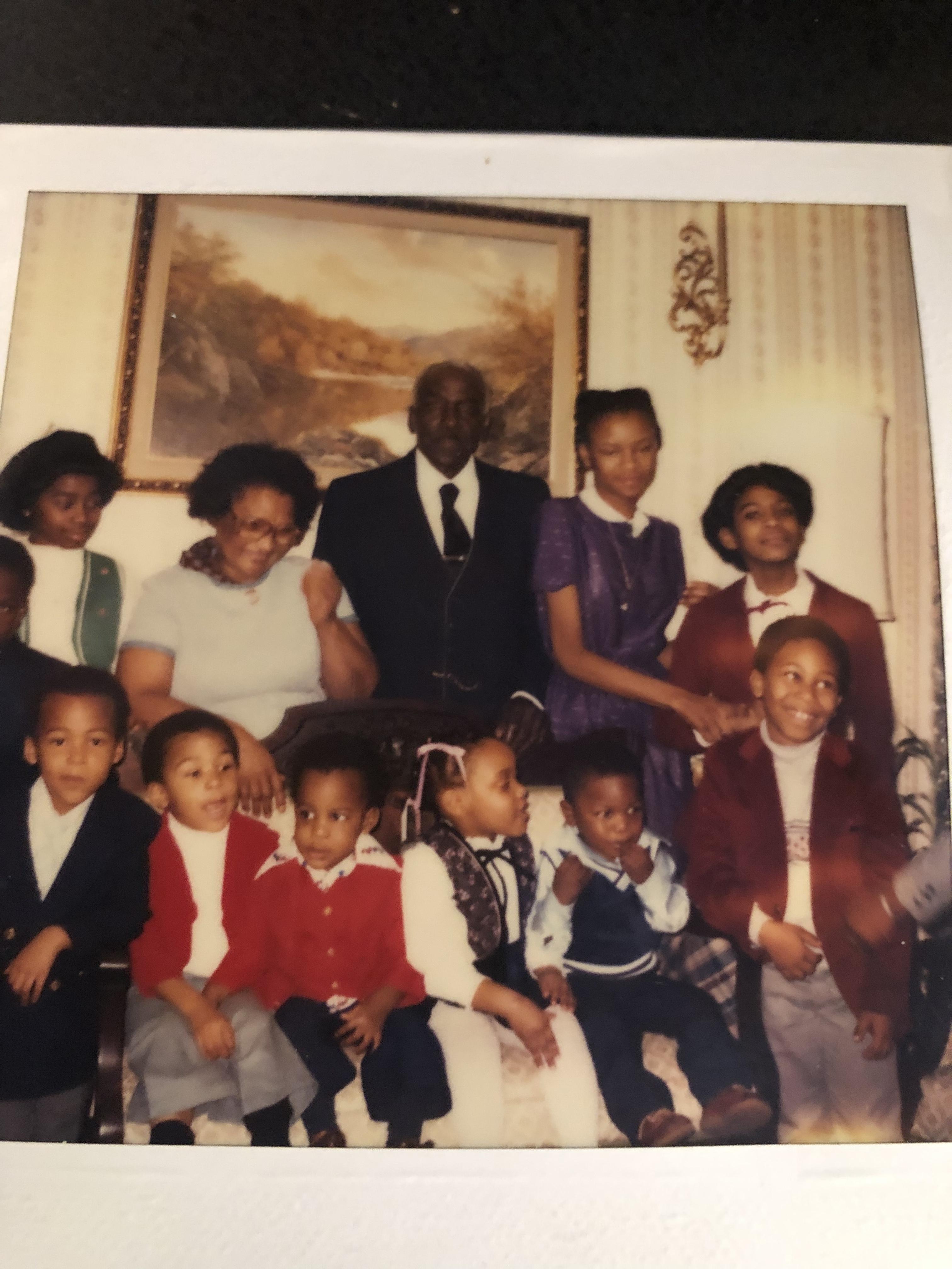 Grandma and Grandpa with the …