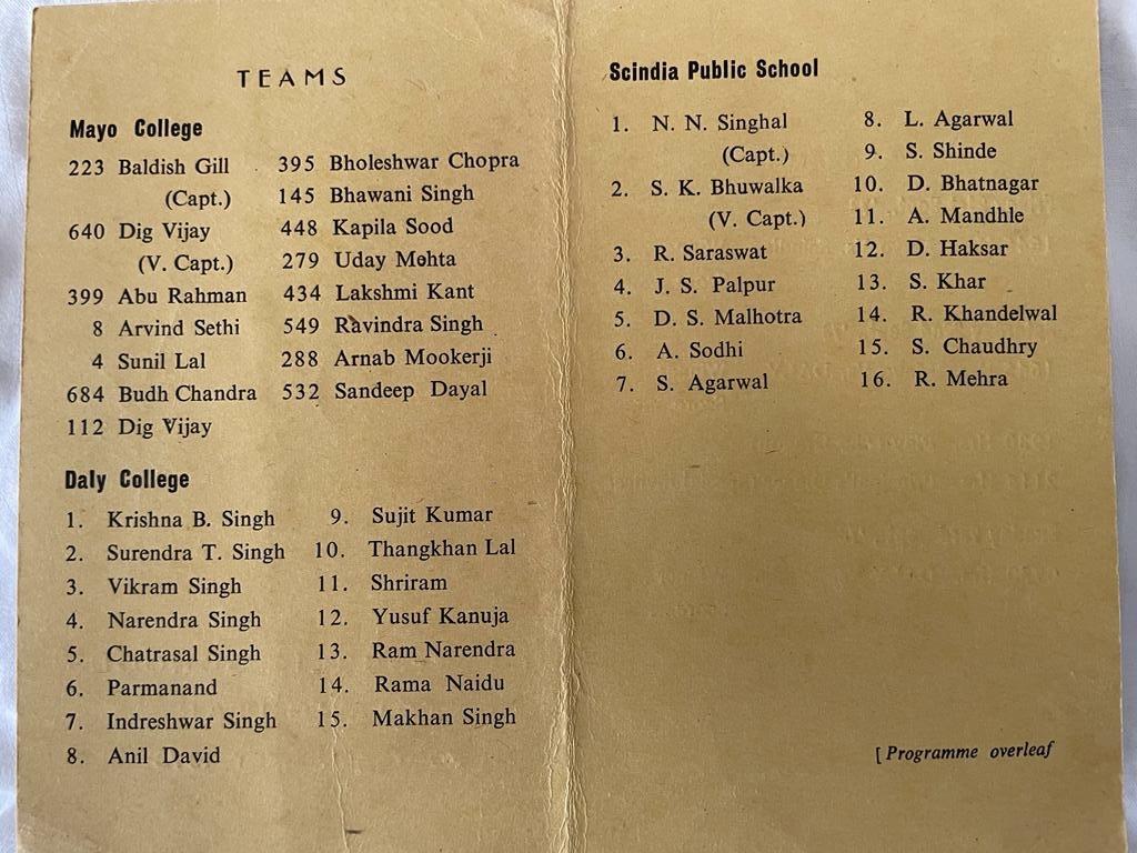 Our Annual Triangular footbal…