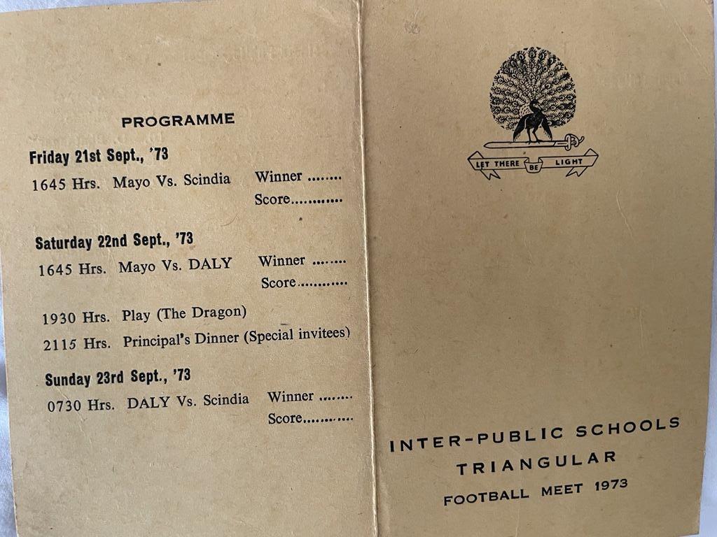 Our Annual Triangular footbal…