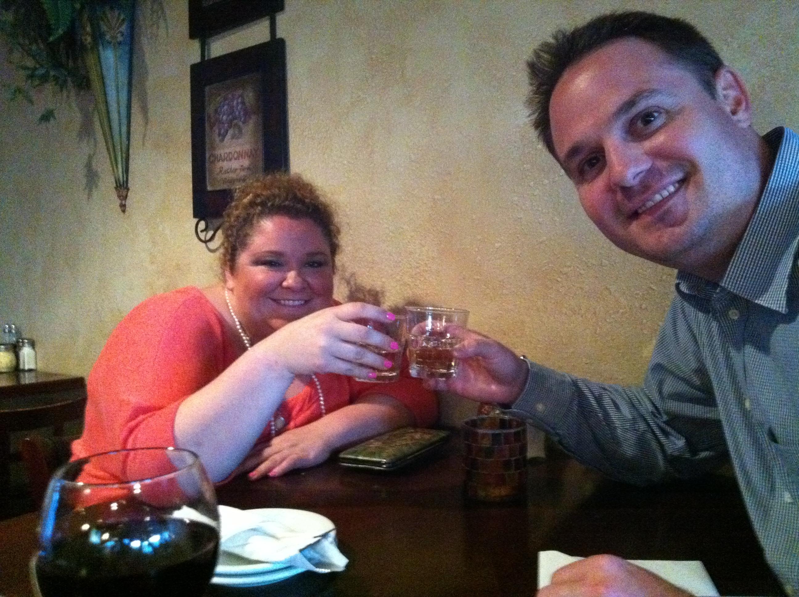 Celebrating Juds birthday