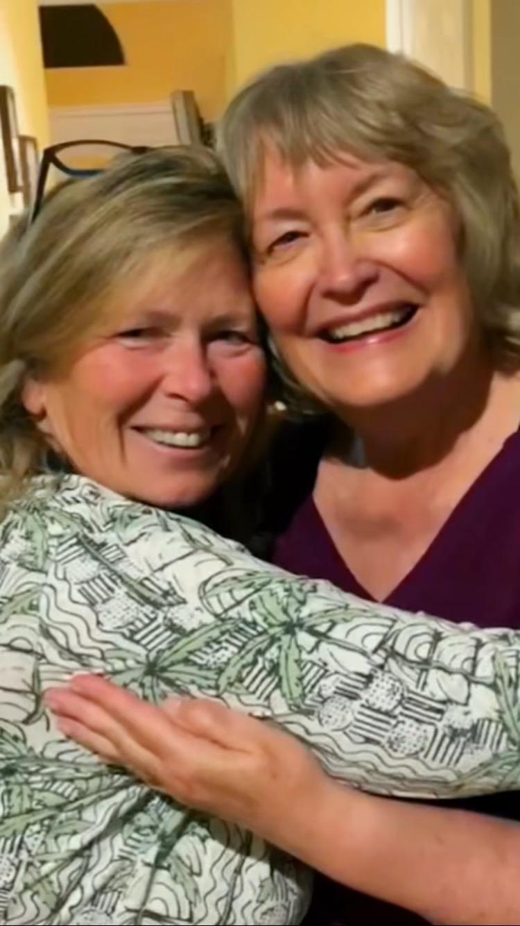 Maryann visiting Lyn from Neb…