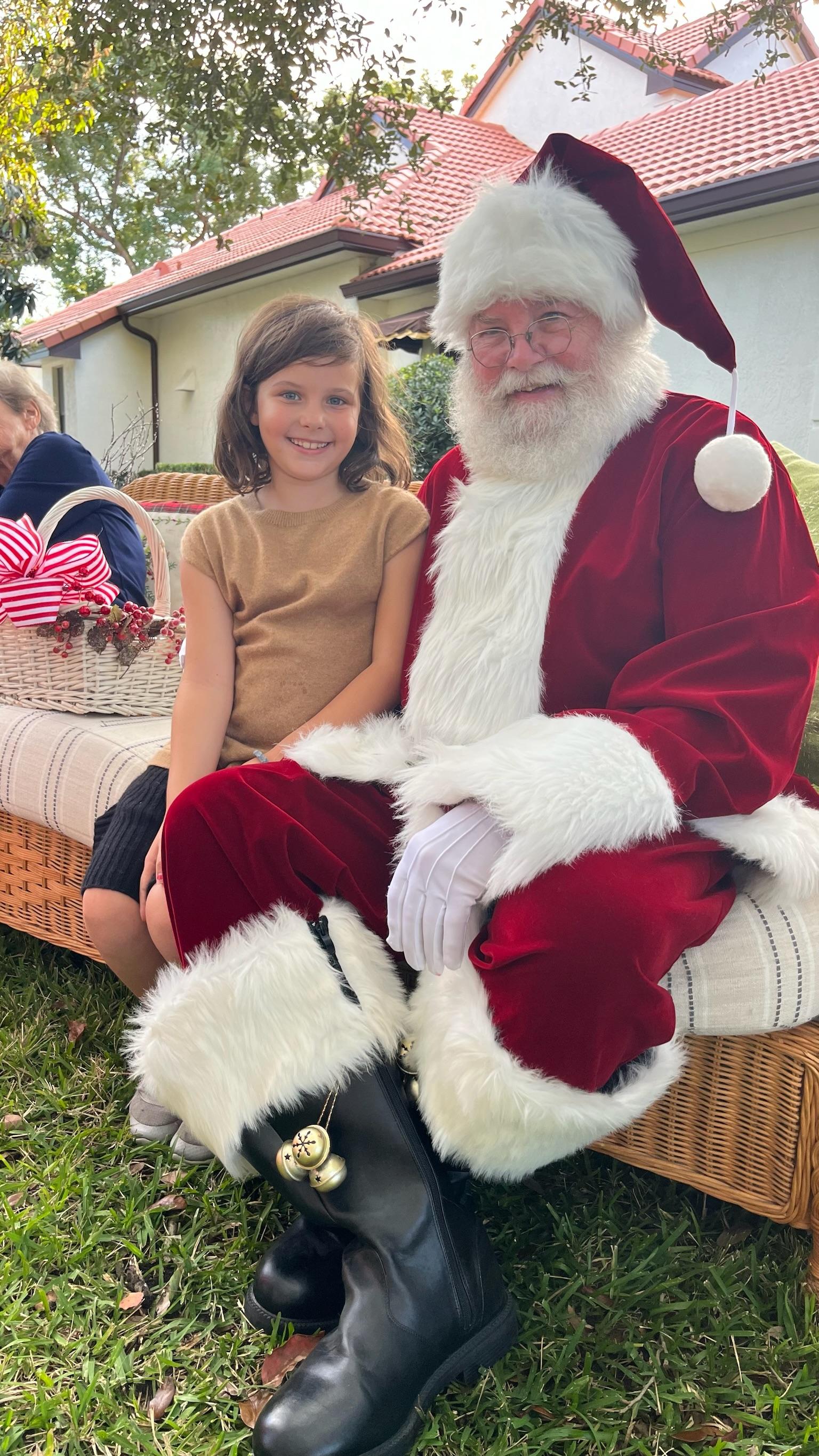 Santa Kirk spreading the Magi…