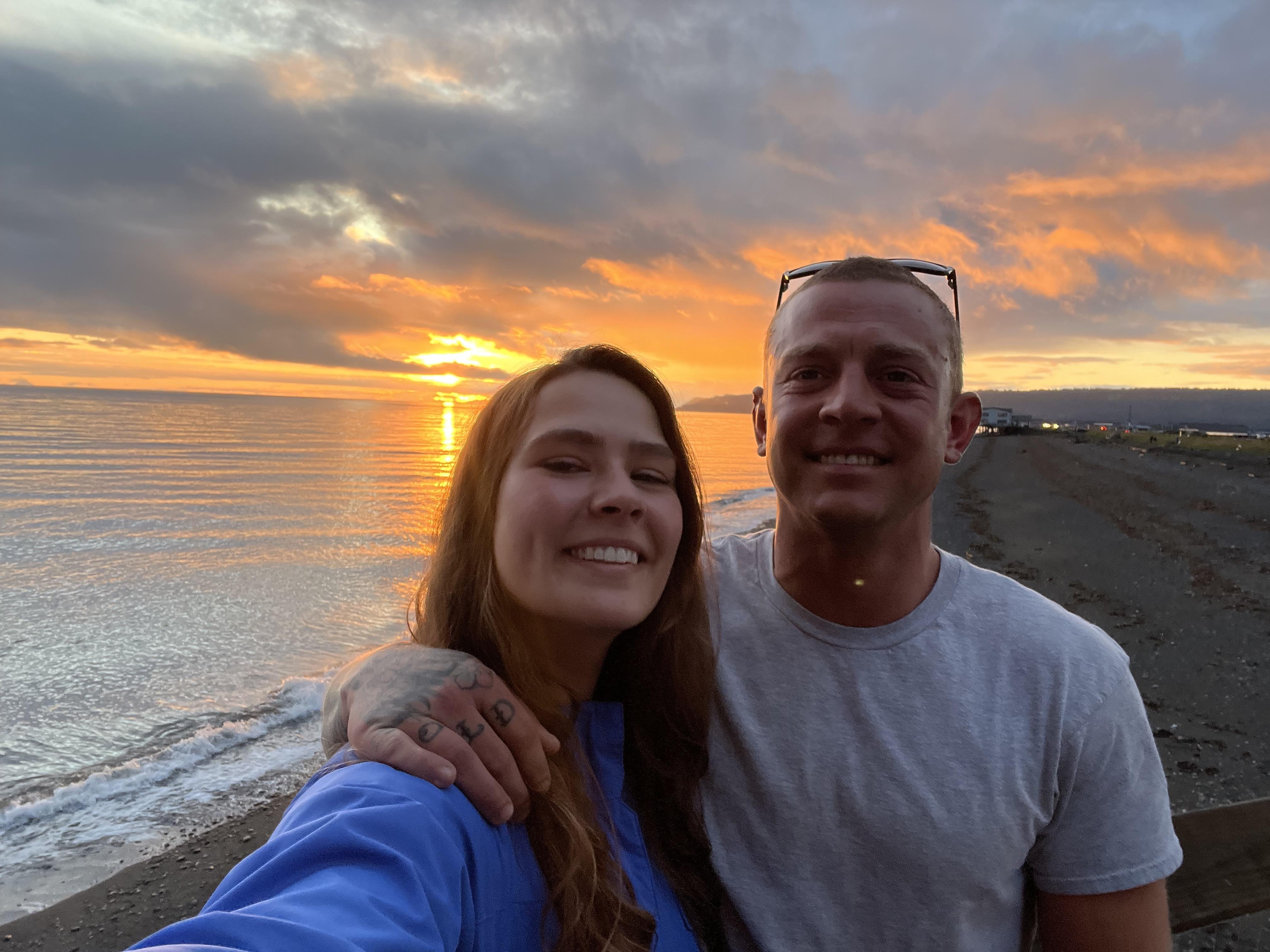 After dinner celebrating a go…