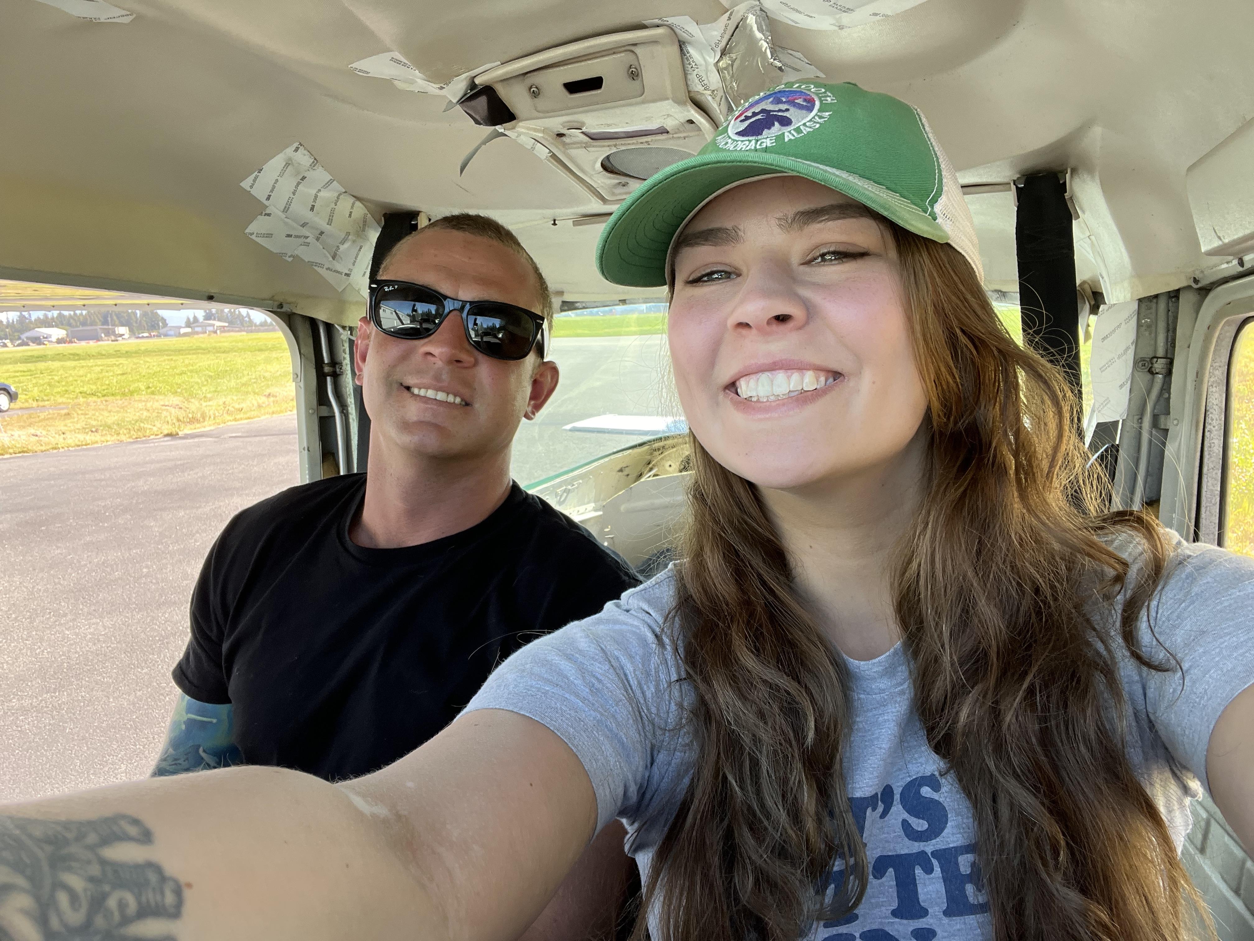 Flight training with Dylan, s…