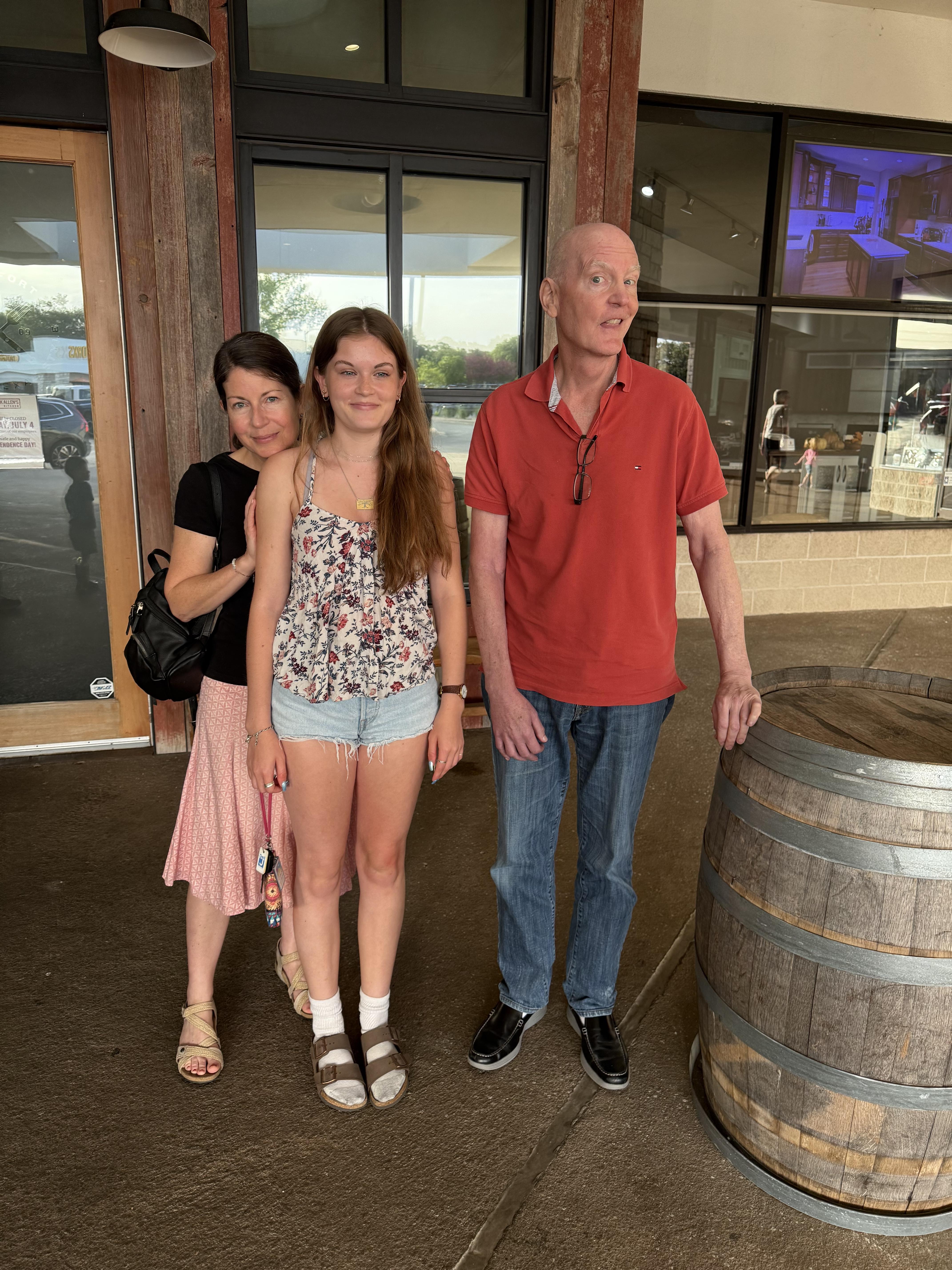 Austin family dinner - June