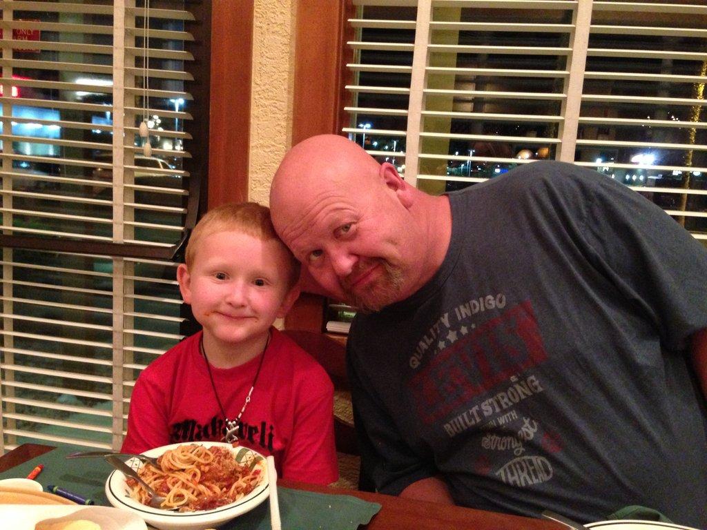 Dinner at Olive Garden