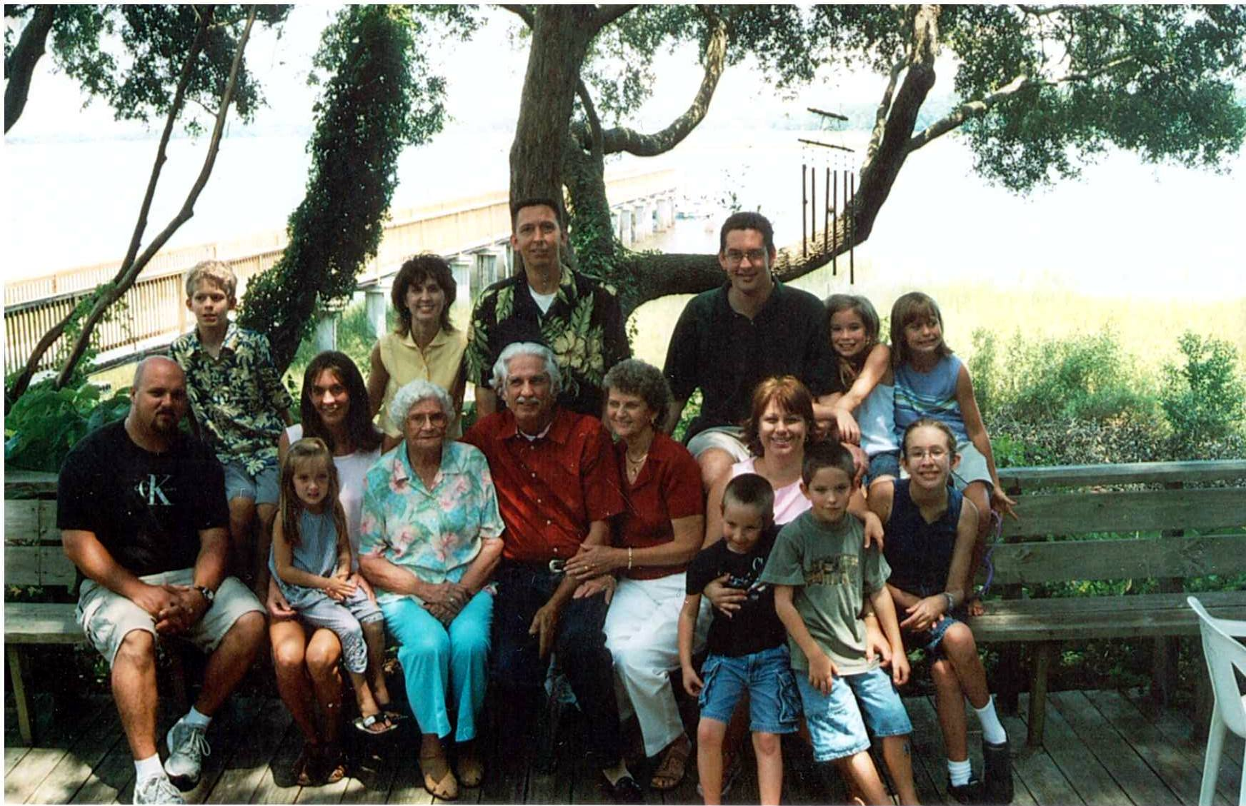 John's Family with his mother…