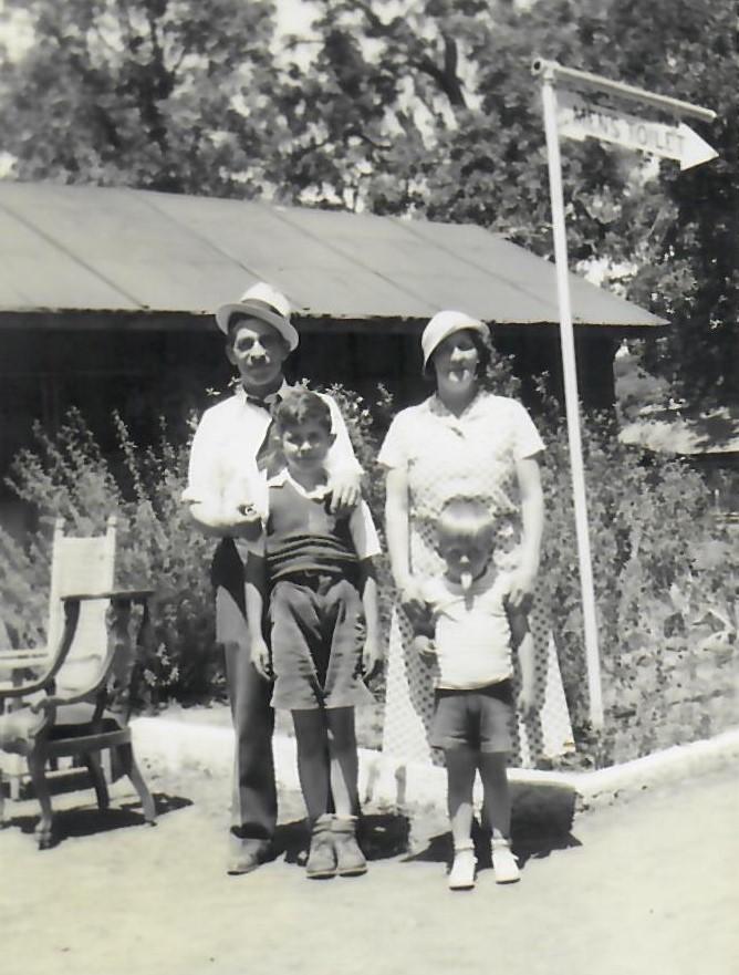 John Sr, Hildur, John Jr &amp…