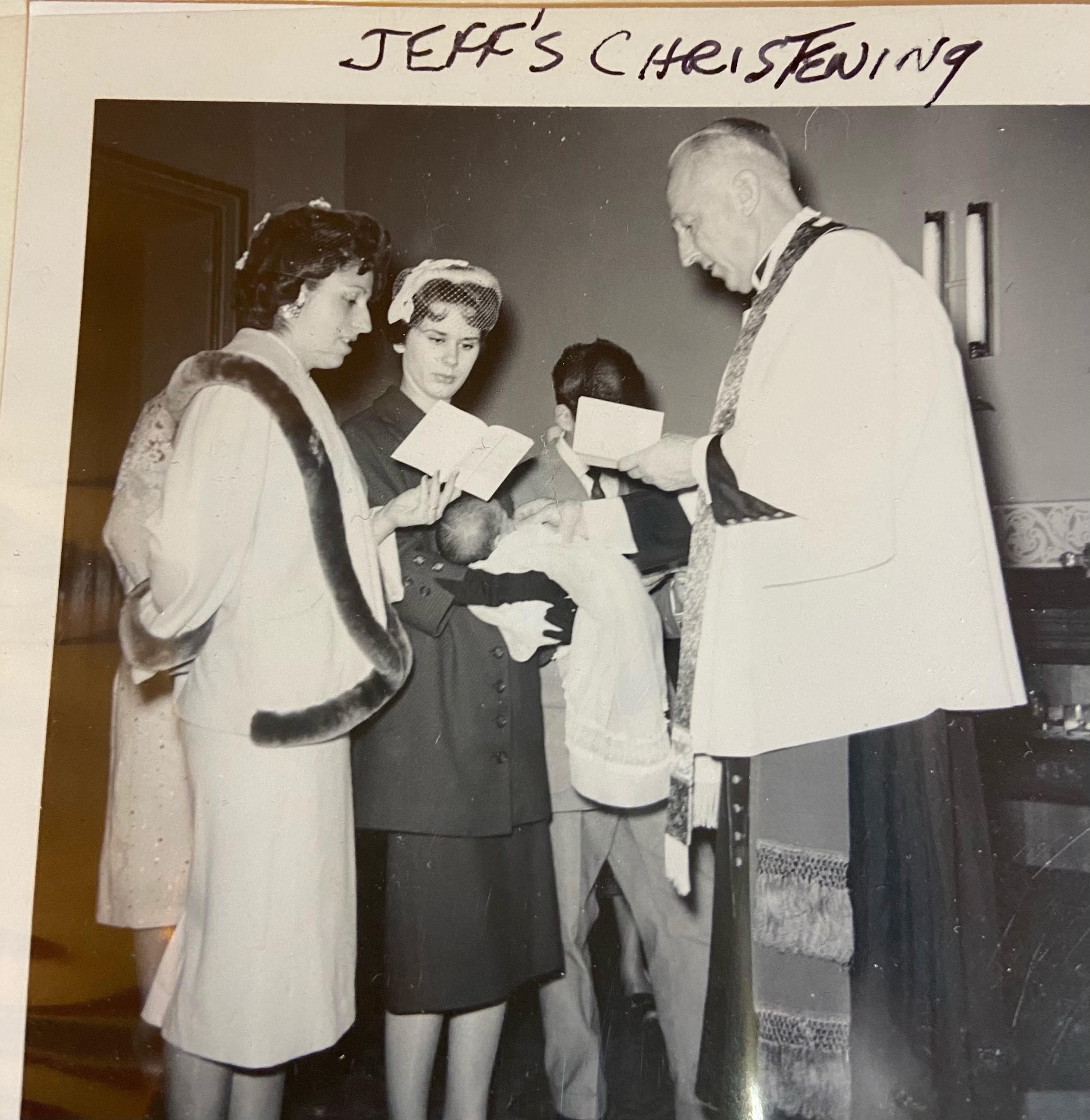 Jeffrey’s Christening