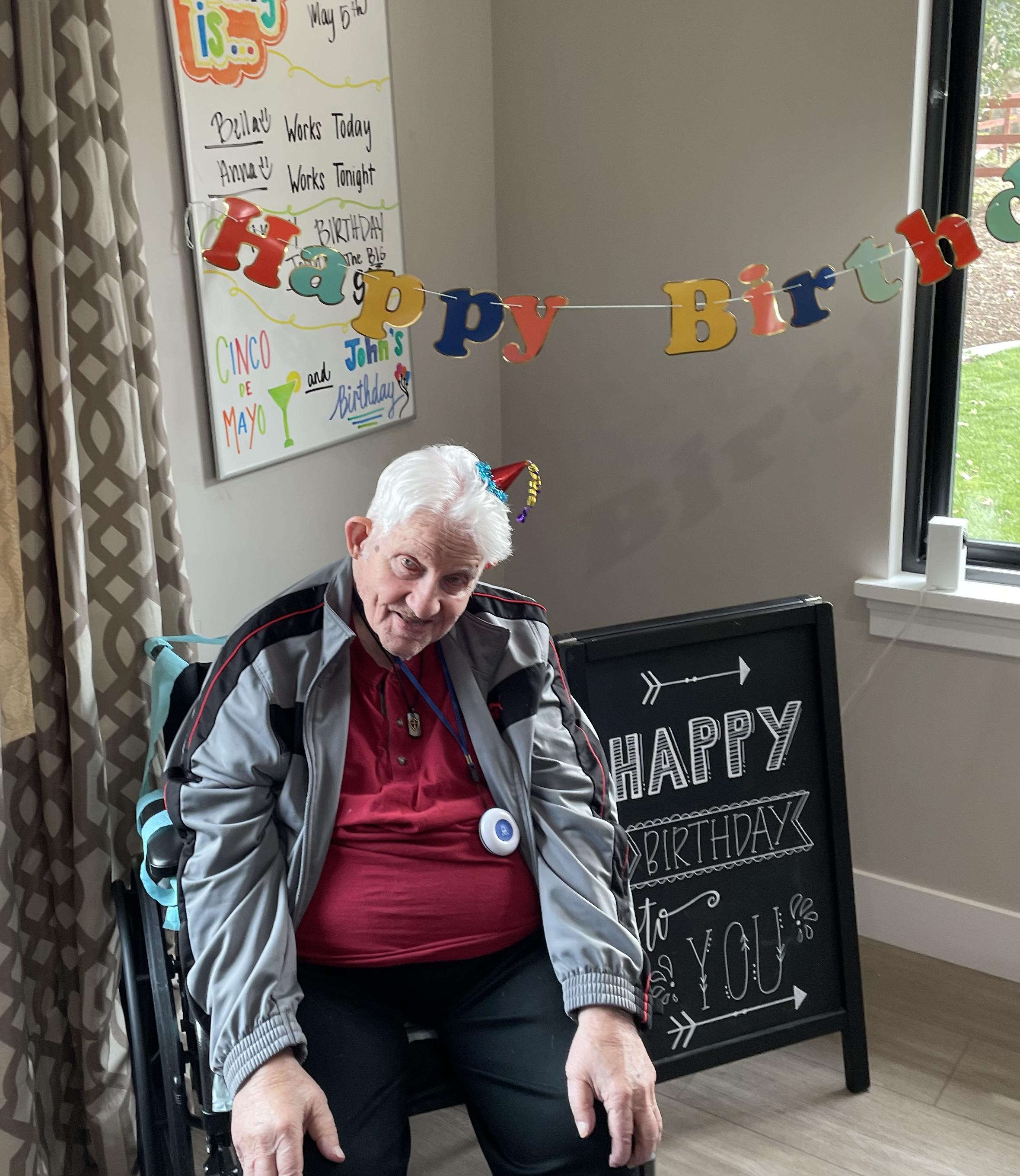 Papa’s last earthly birthday.