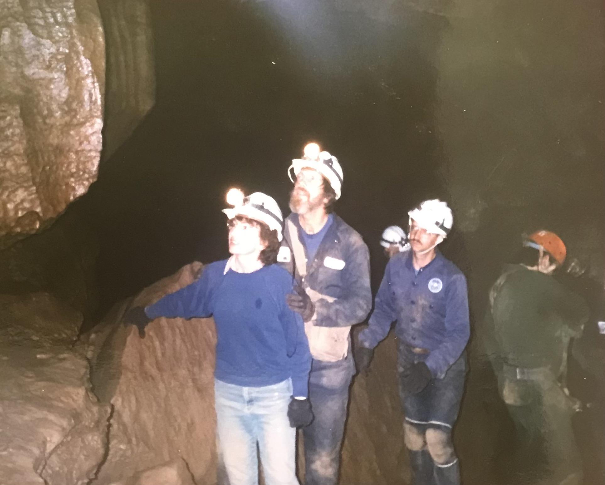 Neil and I went on many cavin…