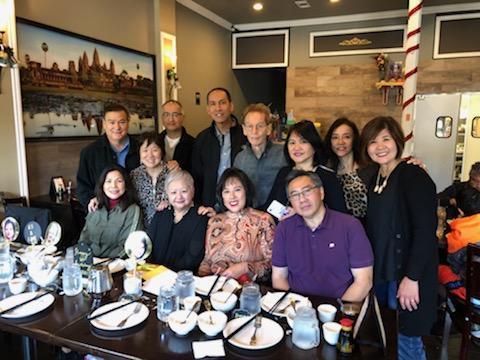 Doug and Jojie with friends