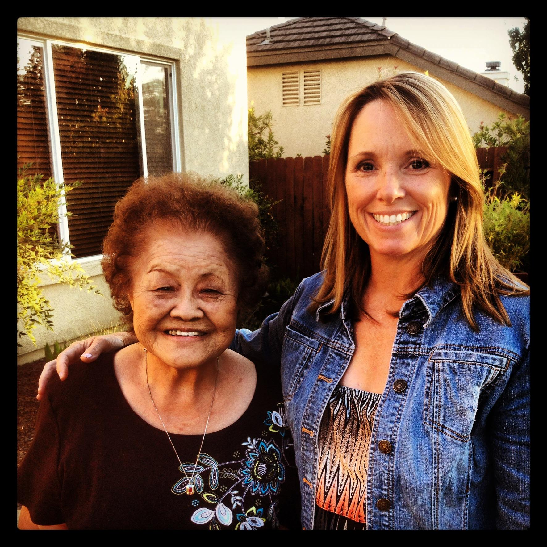 Noriko and me