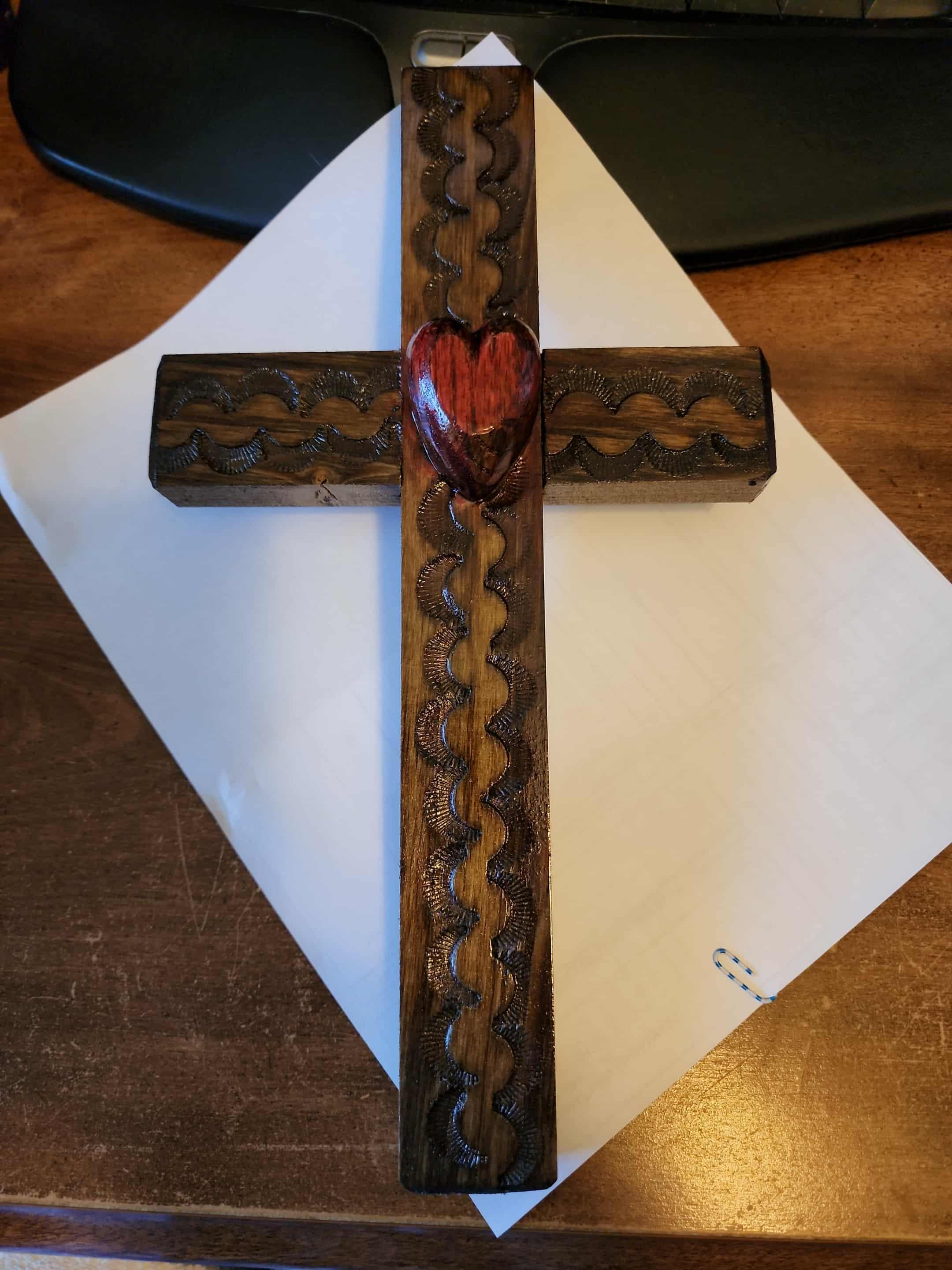 One of the many crosses dad (…