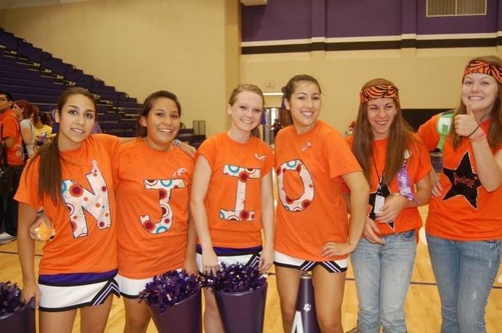 High school pep rally