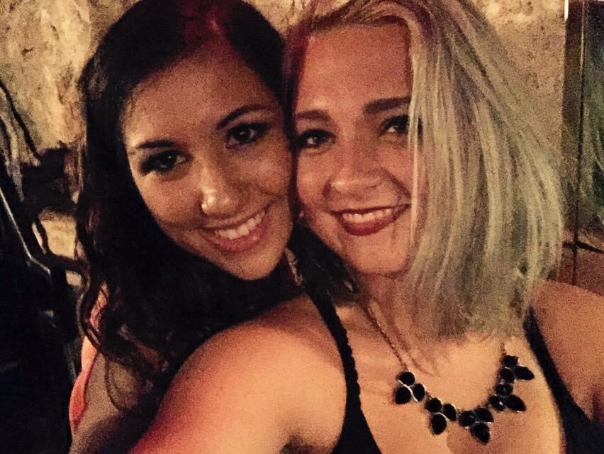 Halie & I on 6th street