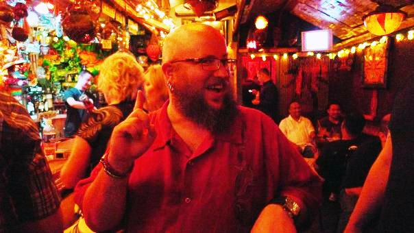 Colin in his happy place, Tik…