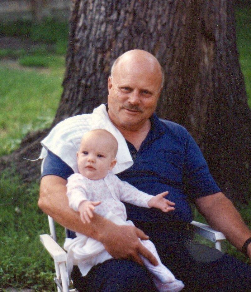Happy grandpa