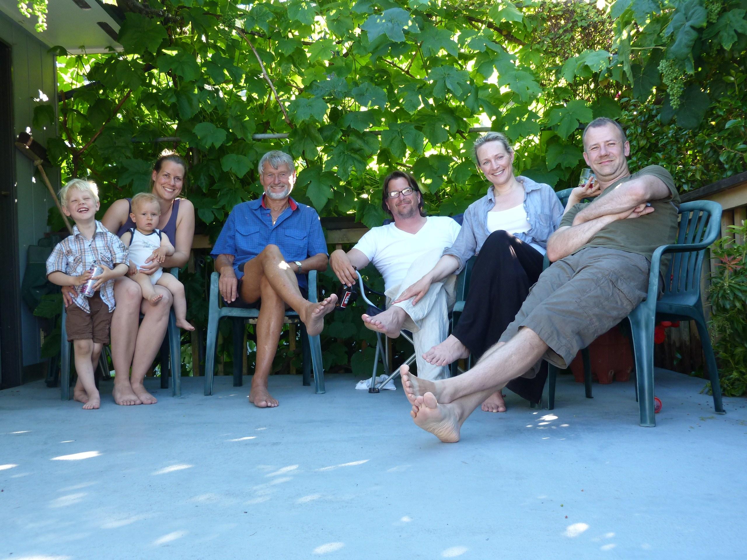 afternoon on the porch