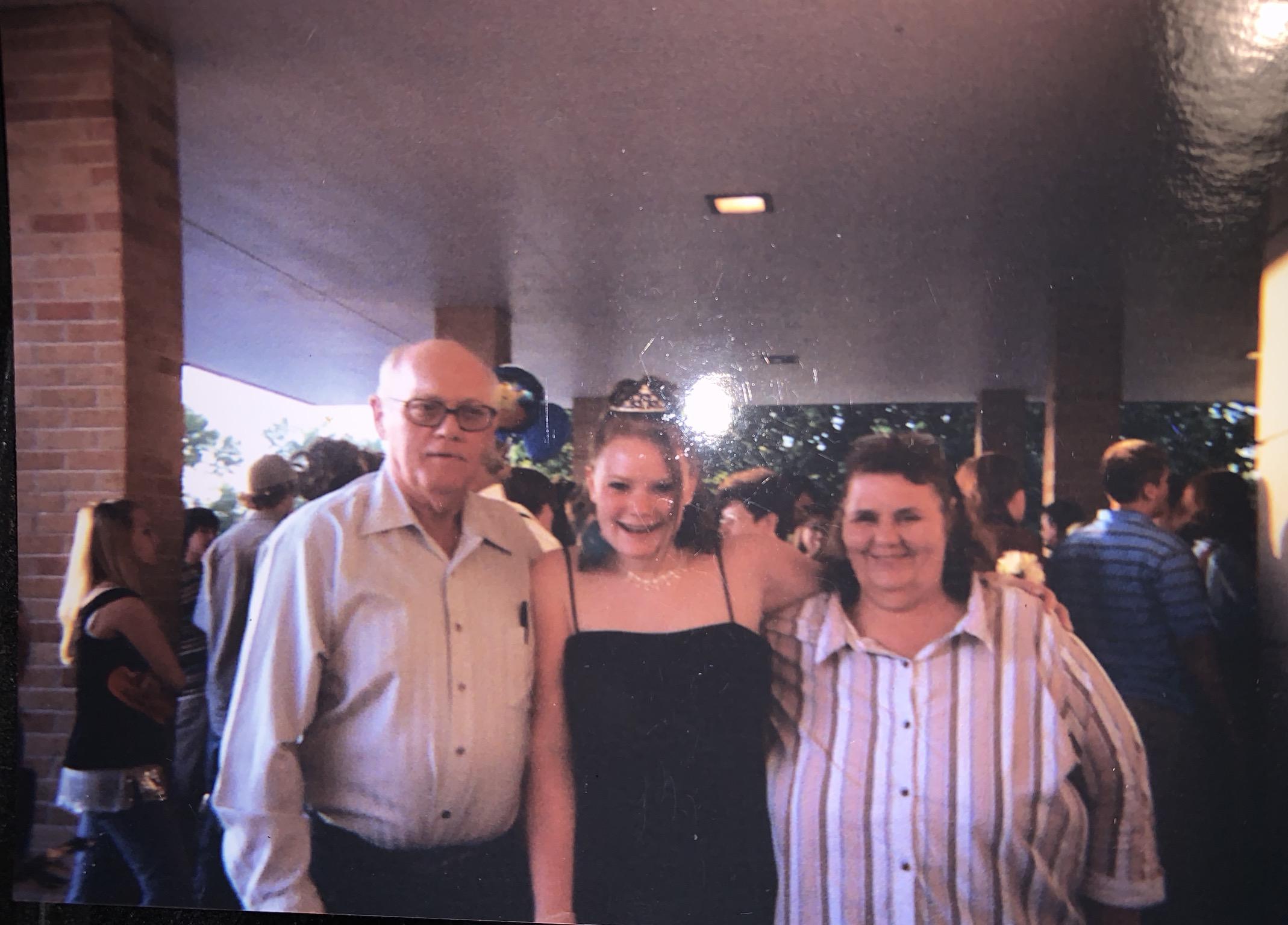 My 8th grade graduation