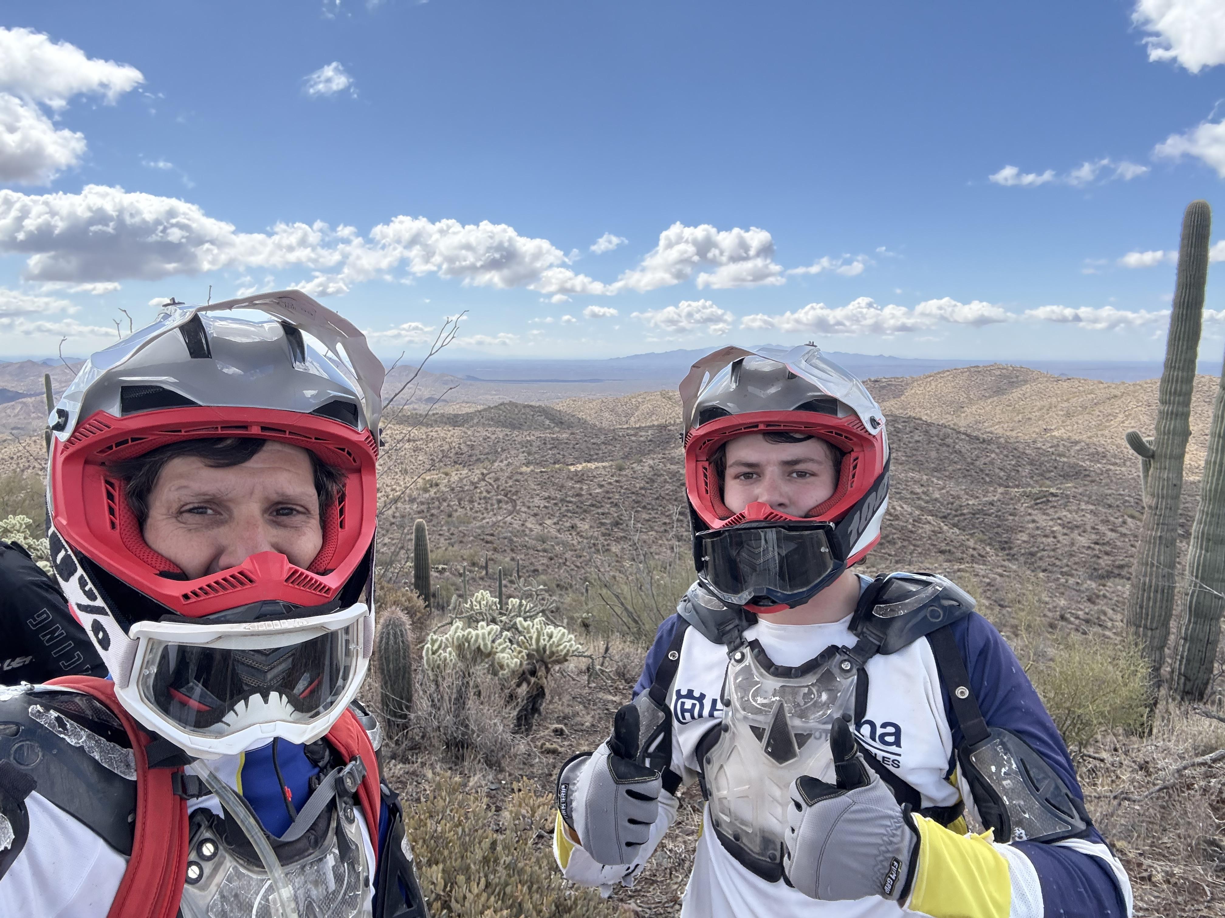 We could see forever!