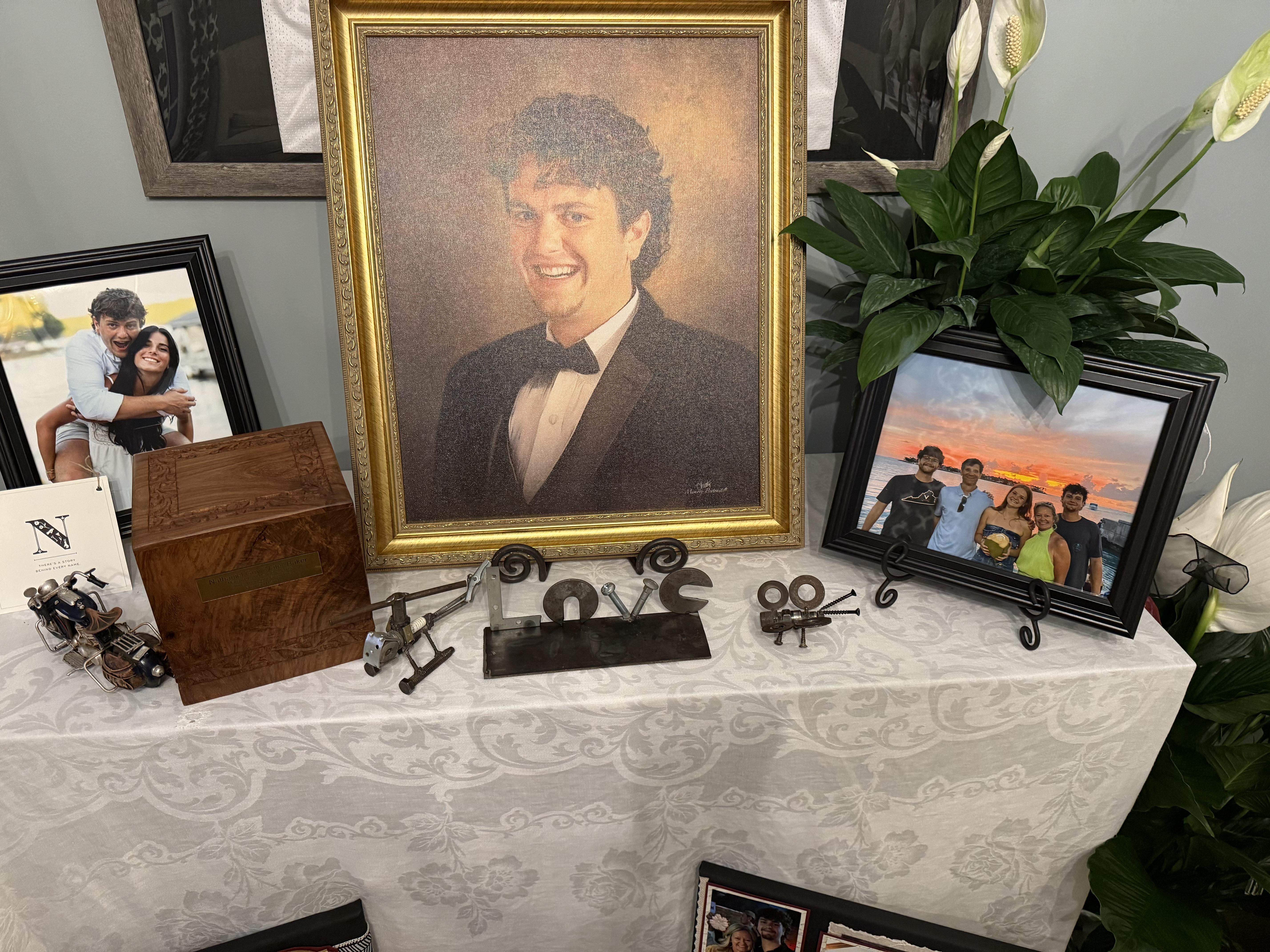 Here is Nate’s table we have …