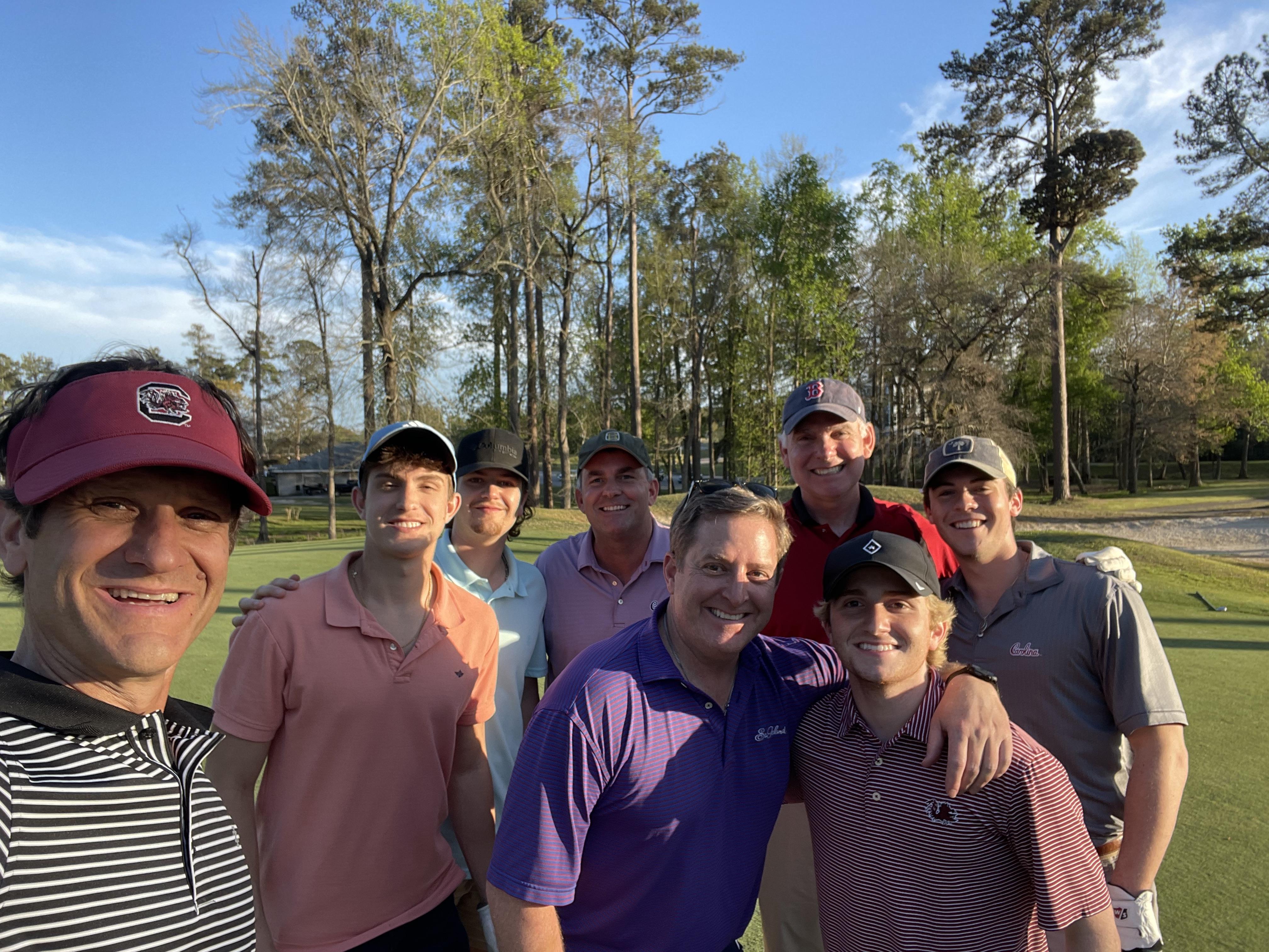 Some of the golfers Dad’s Wee…