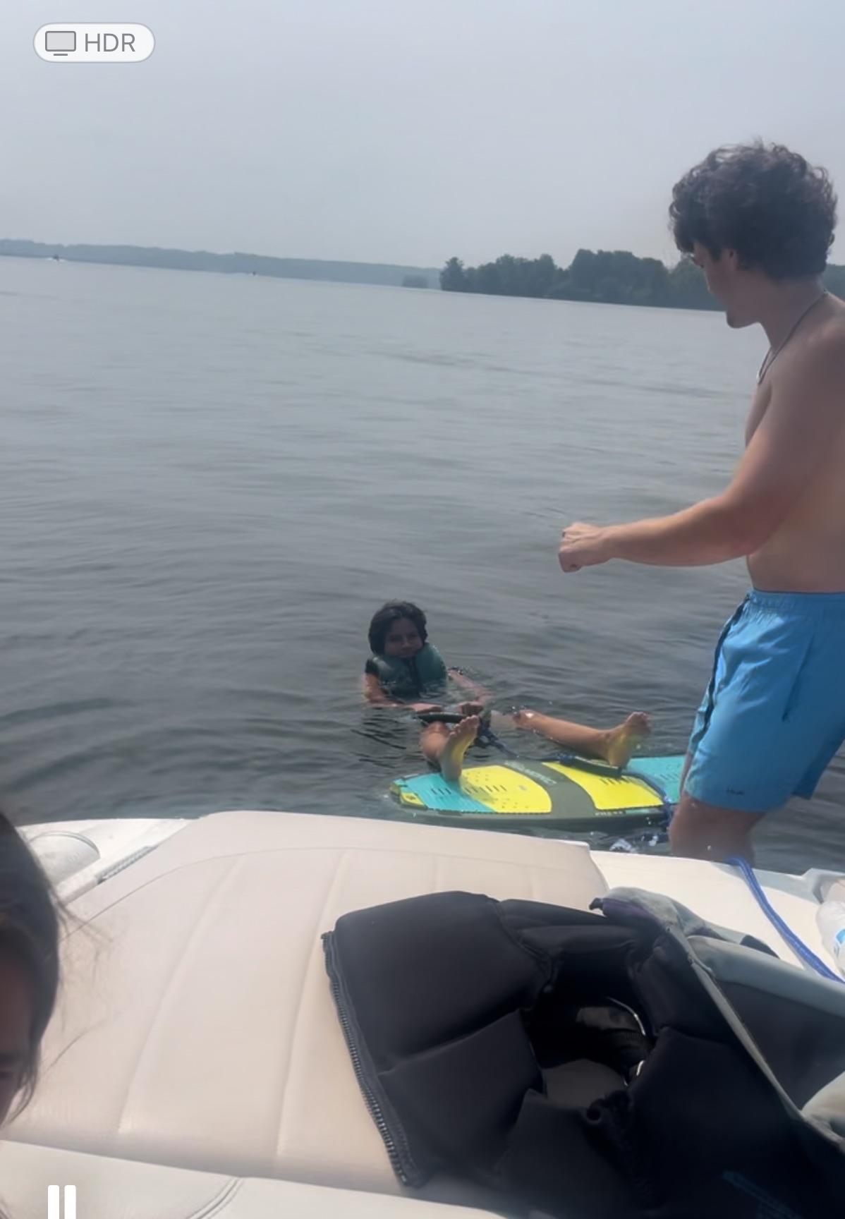 Teaching nephew and Shane Jr.…