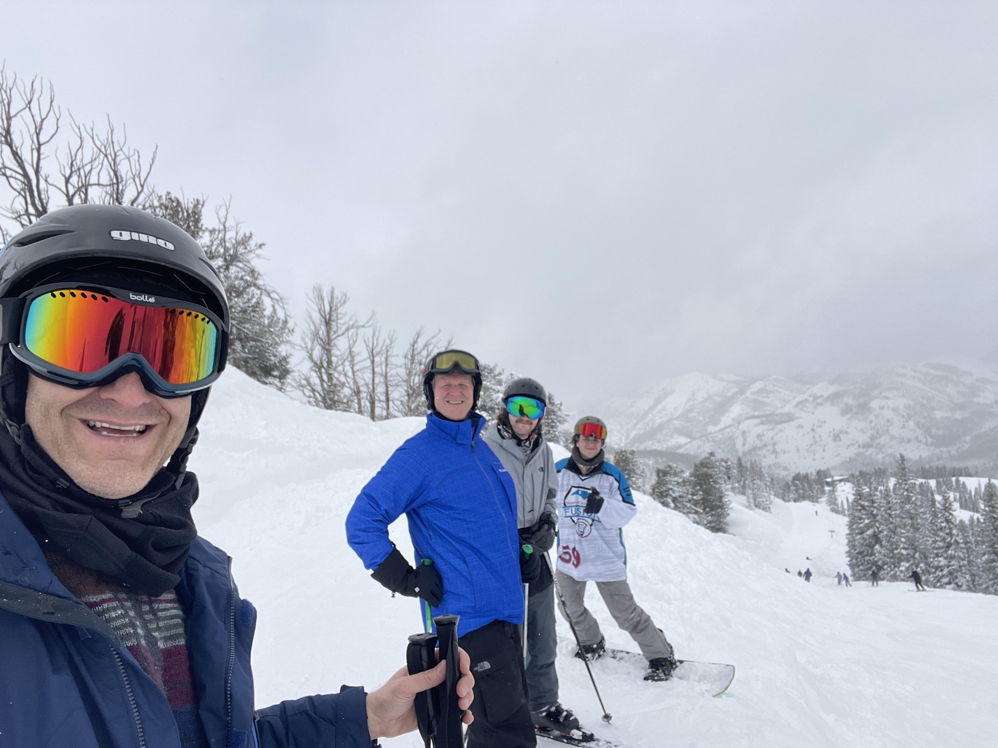 Snow everywhere in Utah