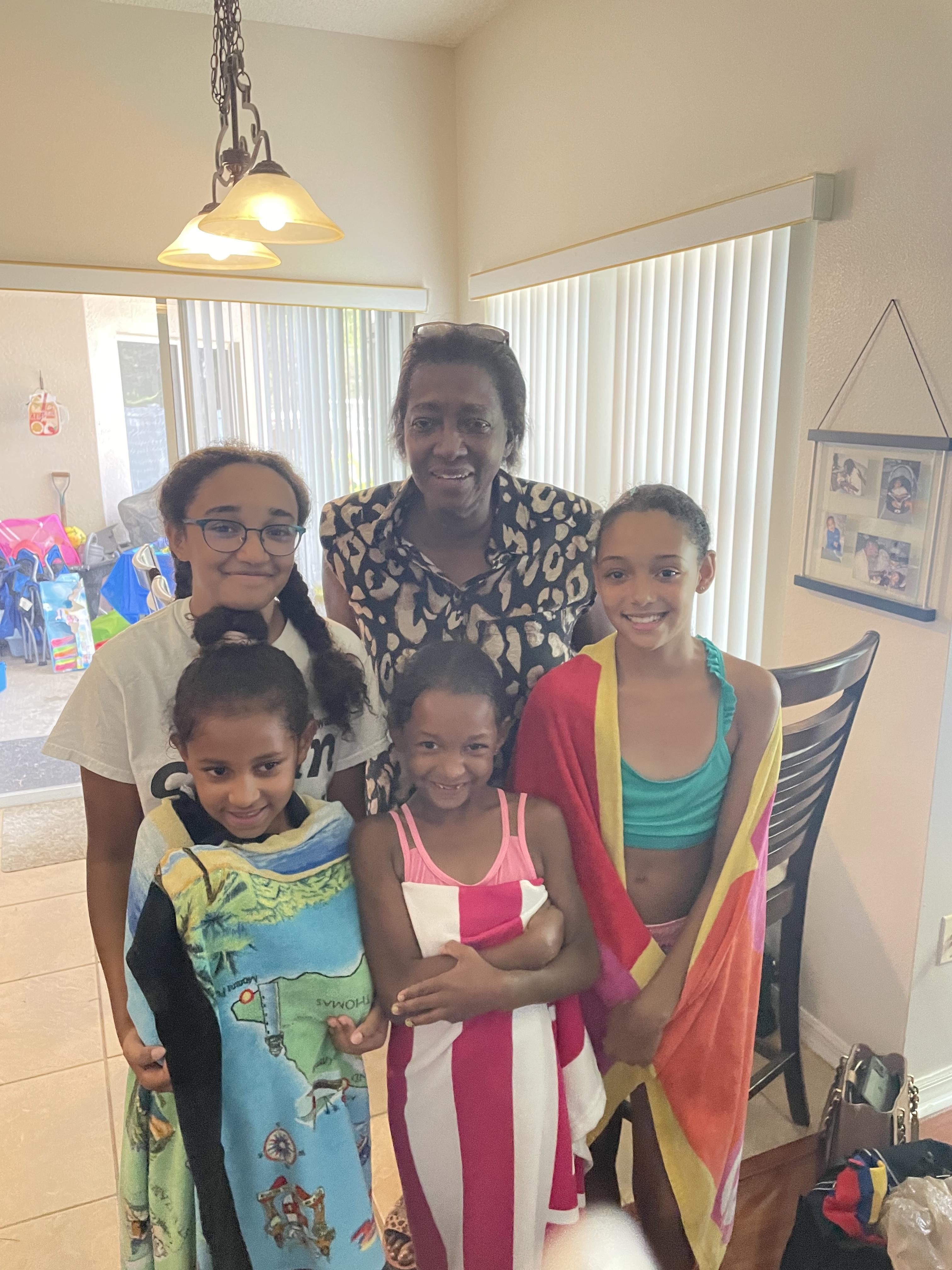 Grandma Dee and the girls