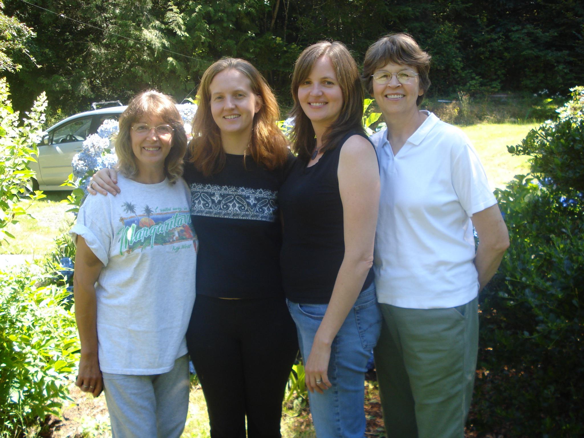 Dorathy,  Serena, Cory, and s…